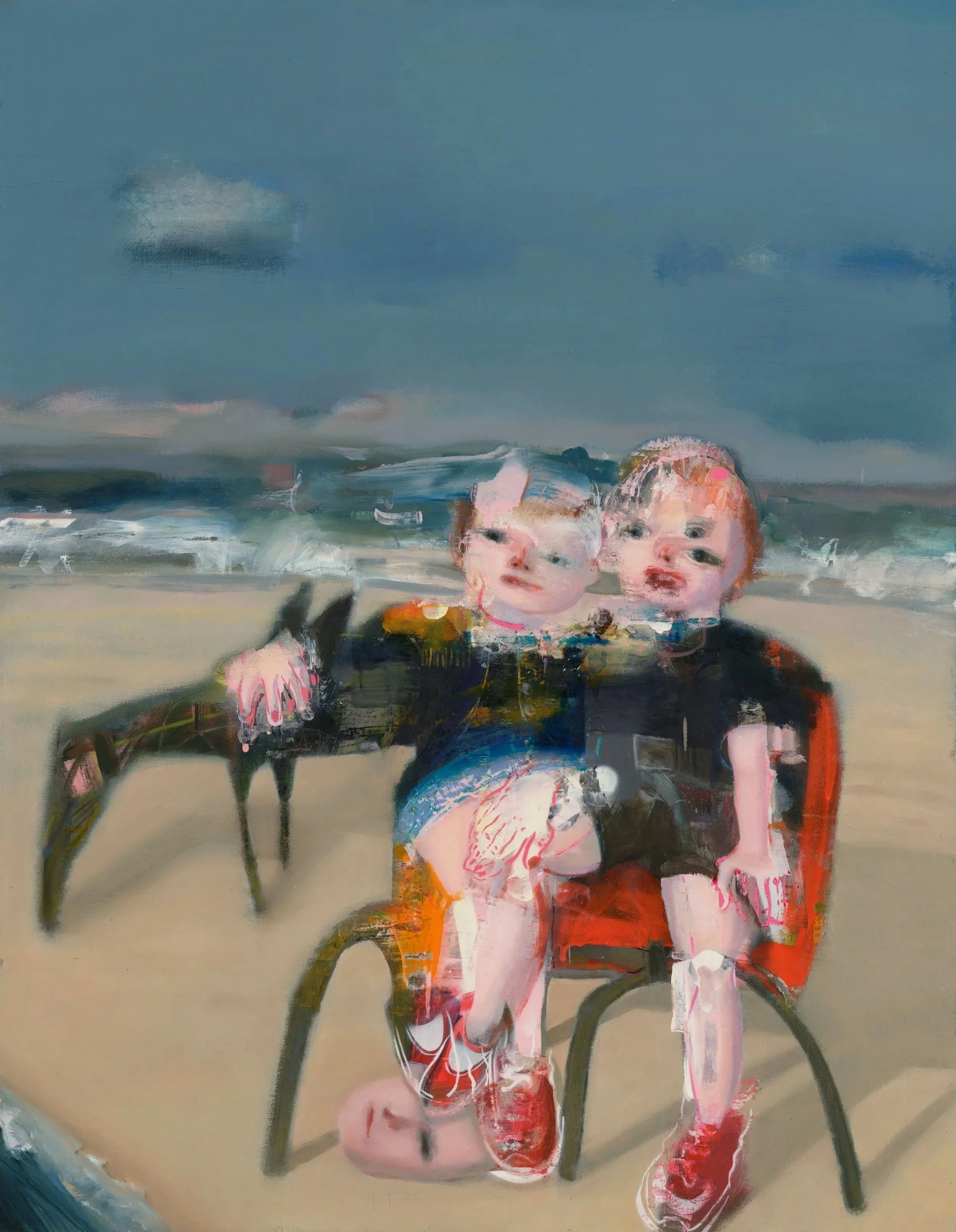 The Chair

(61cm x 61cm) - Oil & Spray Paint on board.No longer available 