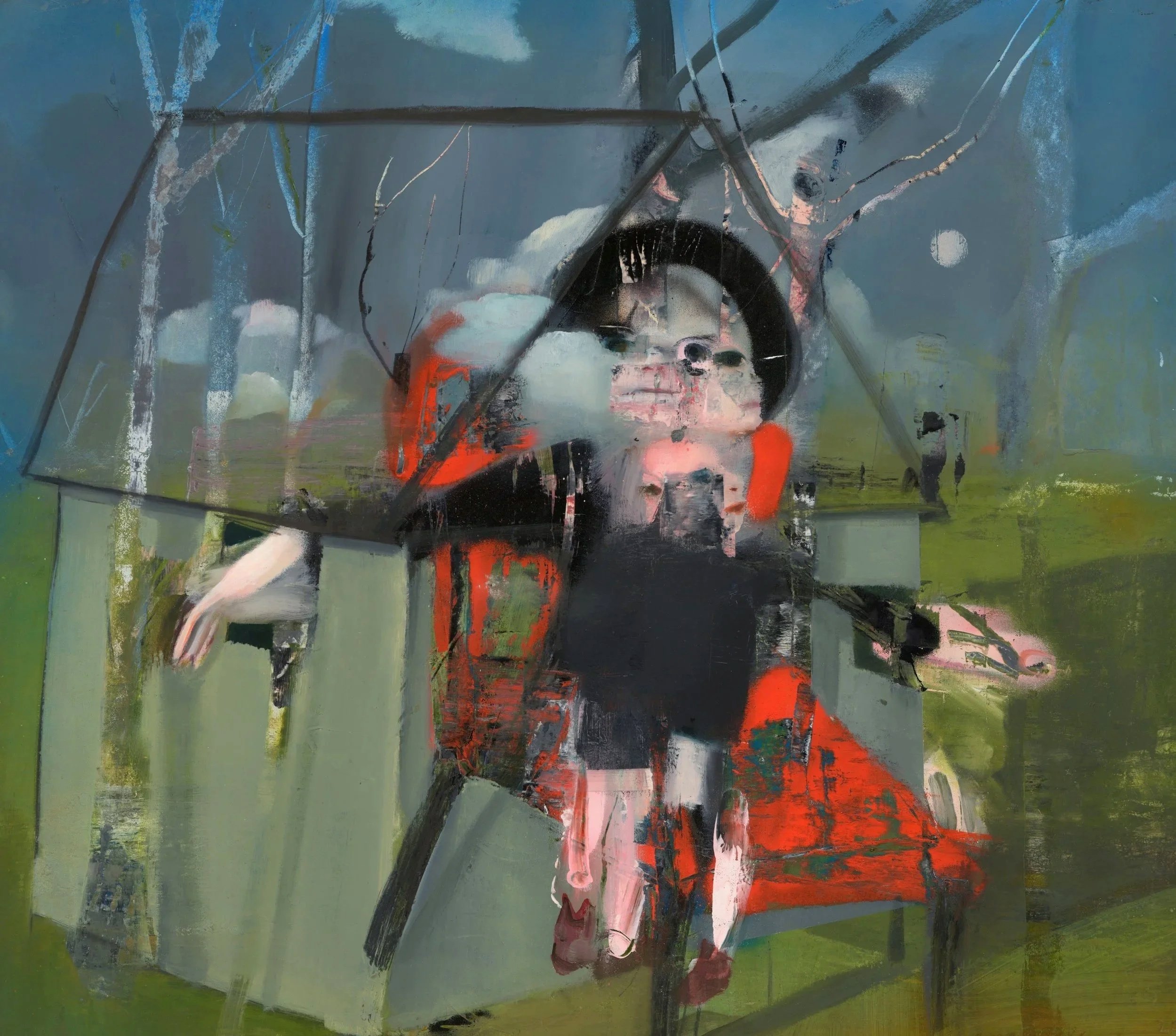 We Fly Tonight

(61cm x 52cm) - Oil & Spray Paint on paper coated board. No longer available 