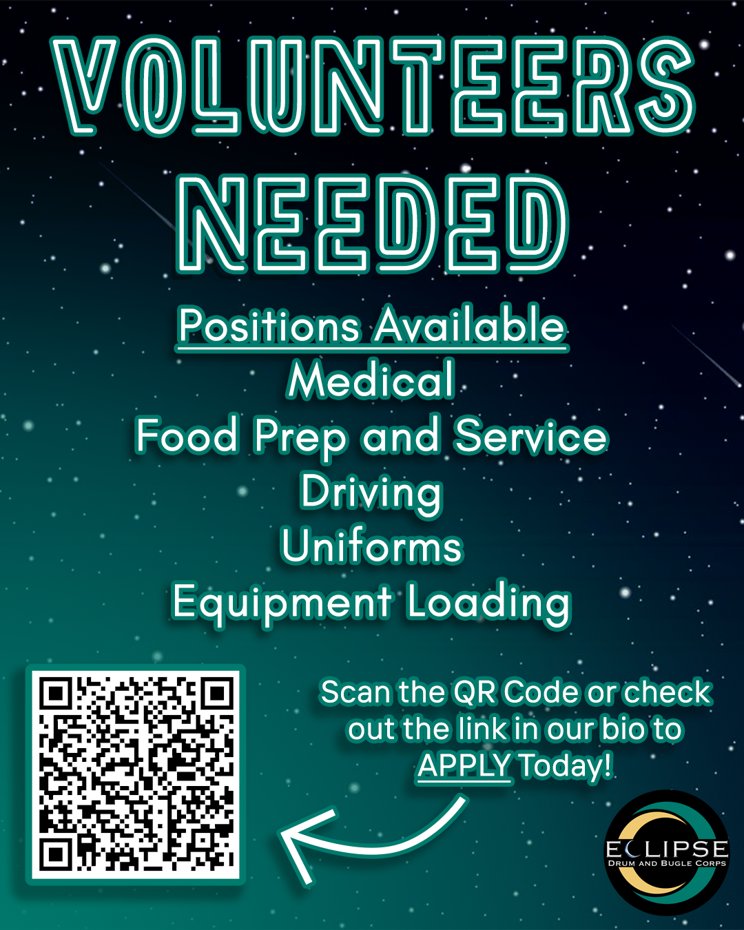 Join the Eclipse Family as a 2026 Summer Tour Volunteer!