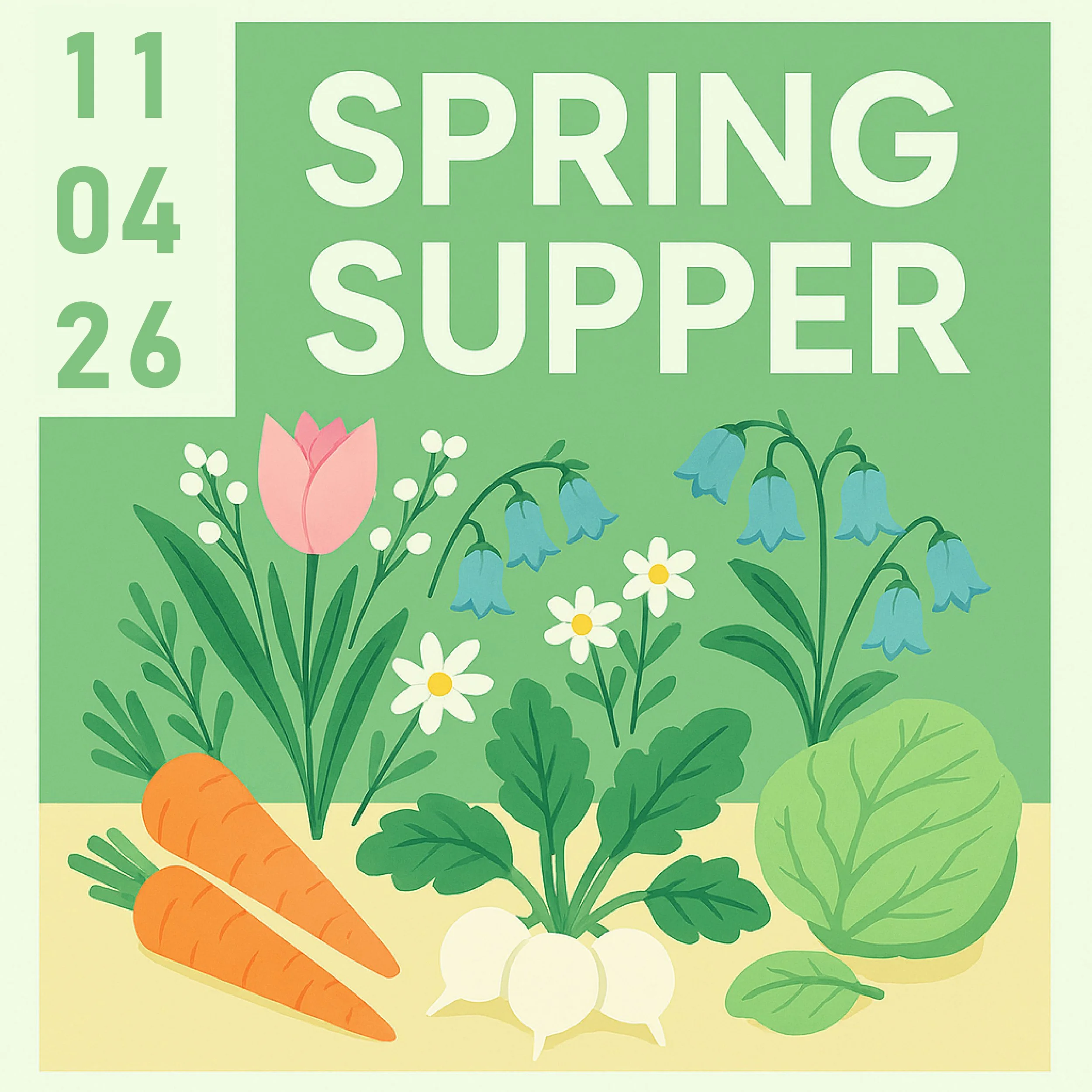Spring Village Supper