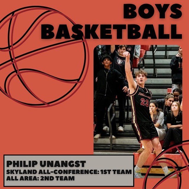 Congrats to Hillsborough Basketball&rsquo;s Philip Unangst for winning his post-season awards!