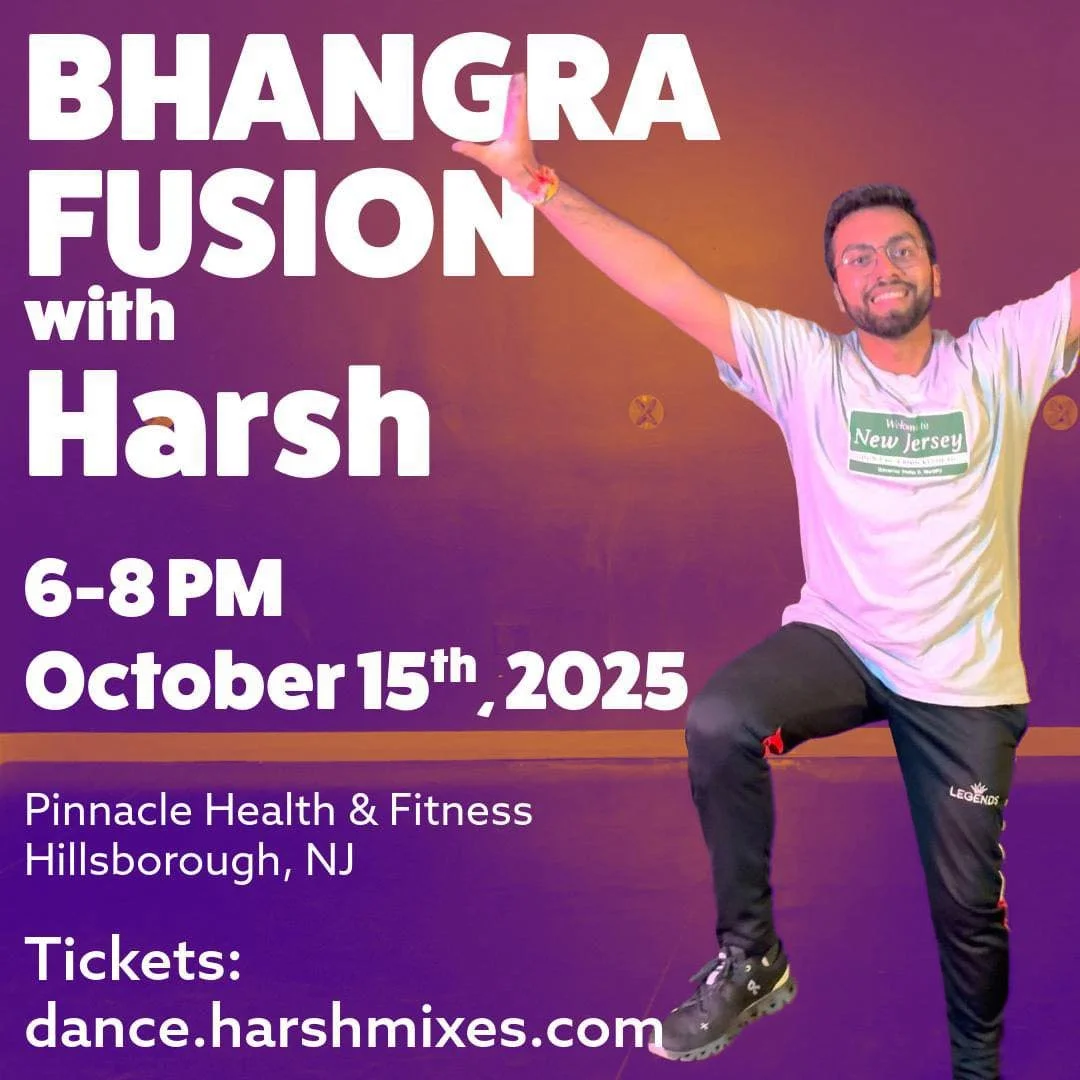 Learn a brand new bhangra fusion choreography with Harsh on October 15th! Tickets are $25 @ 
https://dance.harshmixes.com
Student discount available by reaching out to @harshmixes on Instagram or via email: harshmixes@gmail.com
#Ad