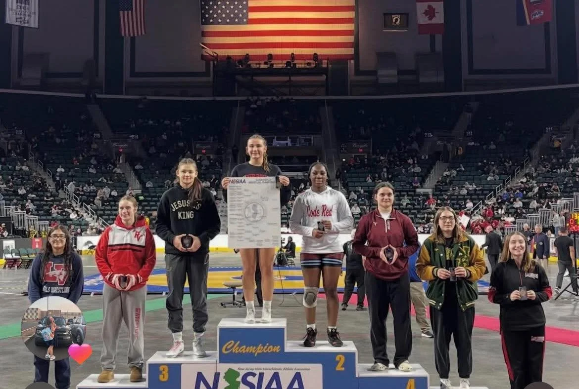 Congratulations to Hillsborough Wrestling&rsquo;s Maria Imhauser for placing 3rd in NJ State Girls 152 lbs!