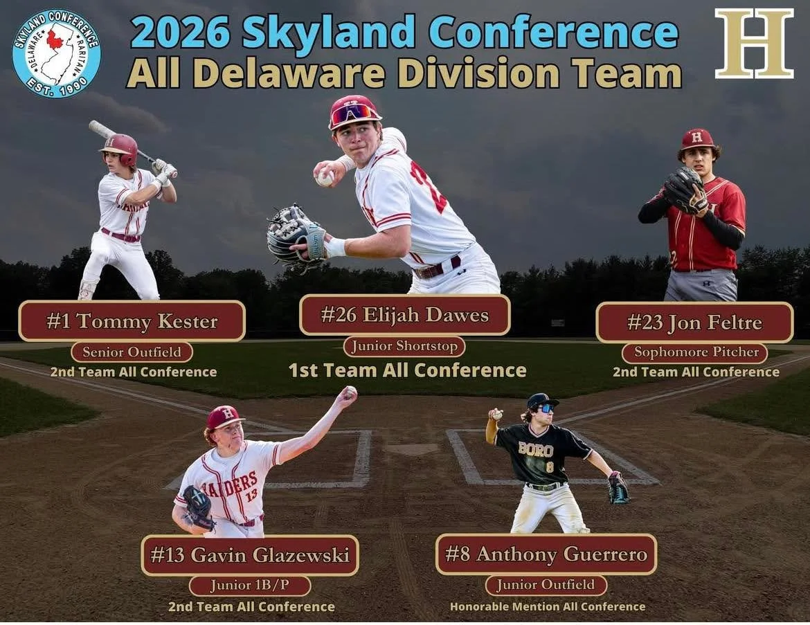 Congratulations to all the 2026 Skyland Conference  All Delaware Division Team members!