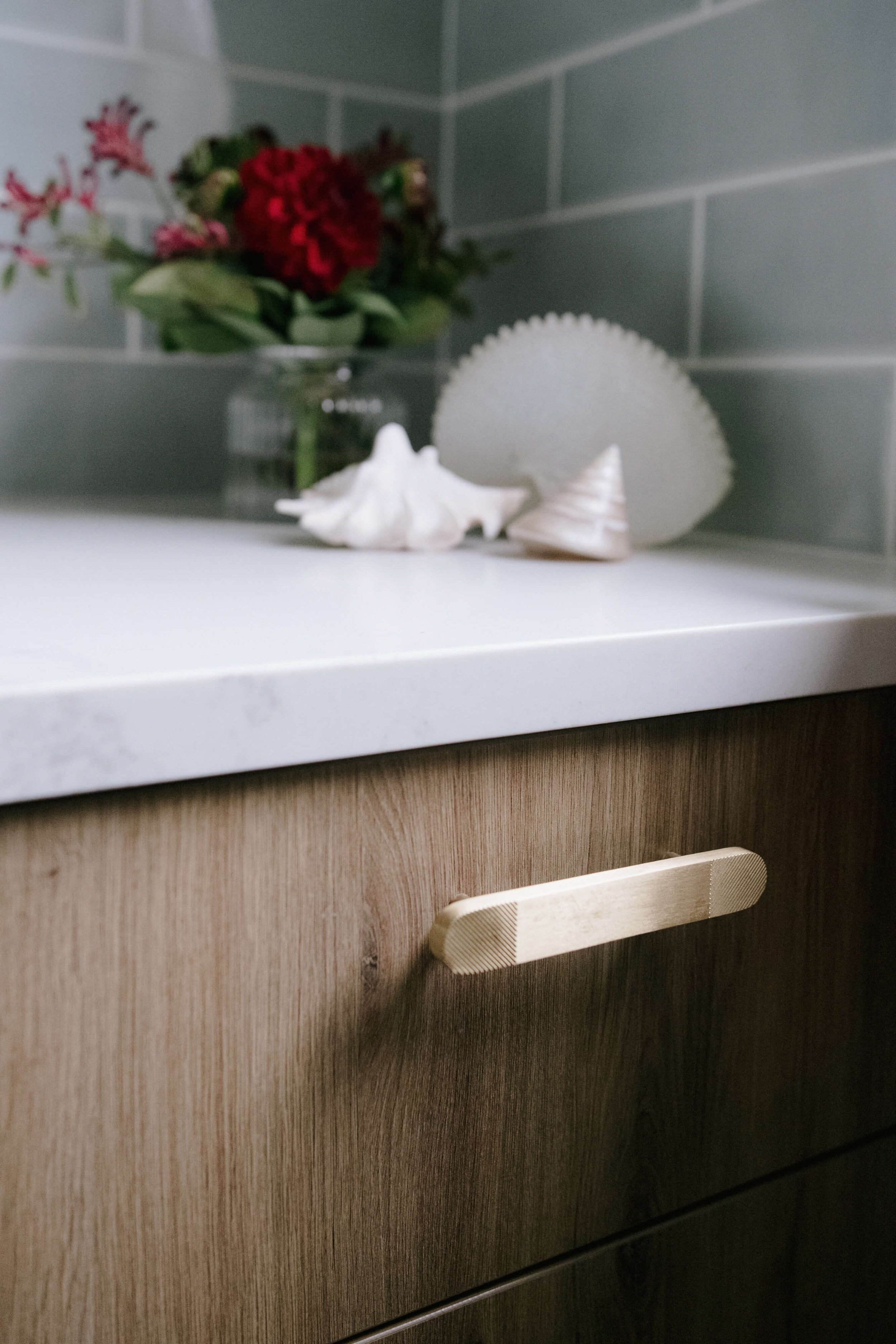 Interior Design Art deco master bathroom styling vanity