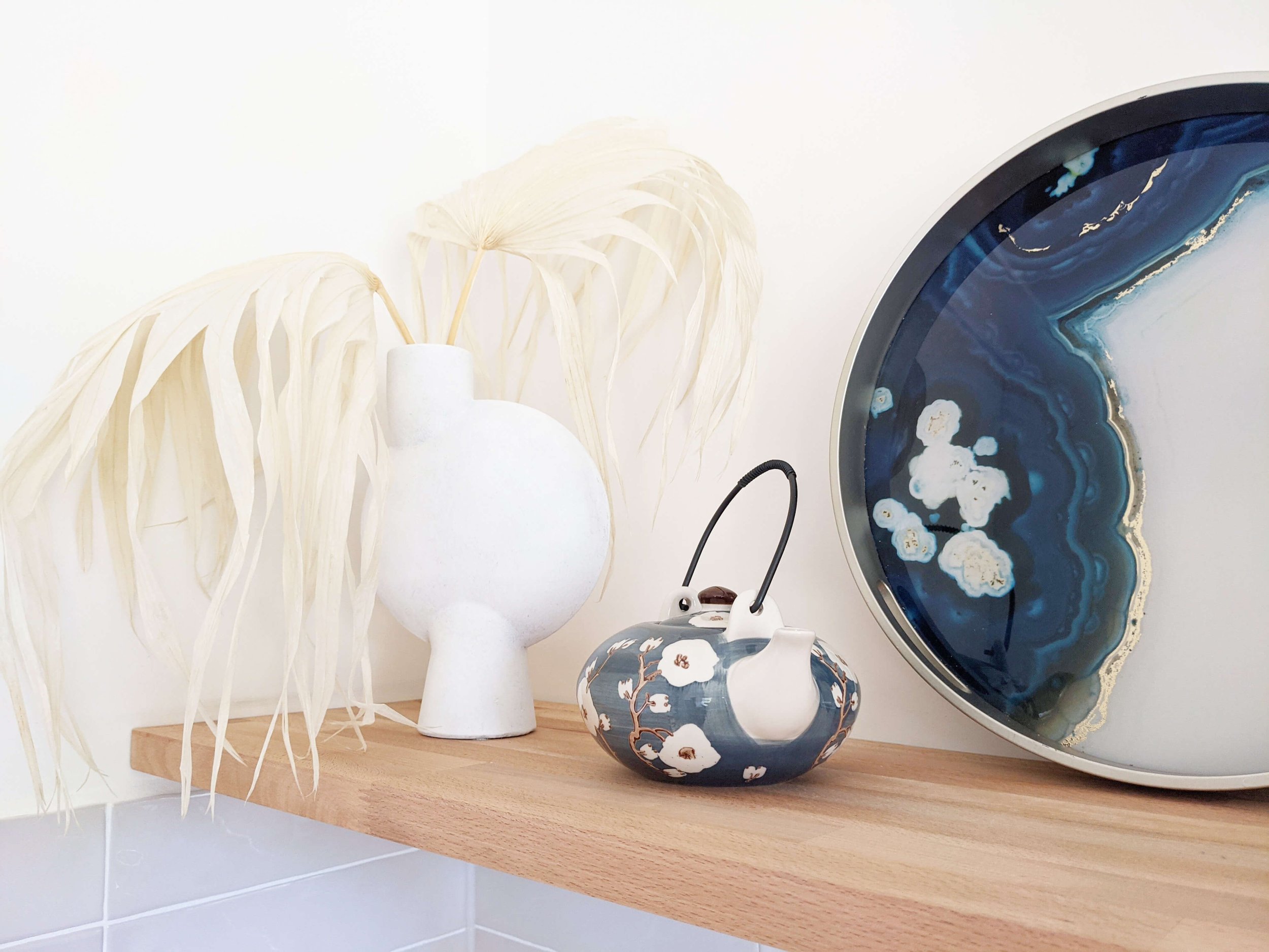 Interior Design Case Study - Beach house coastal kitchen styling