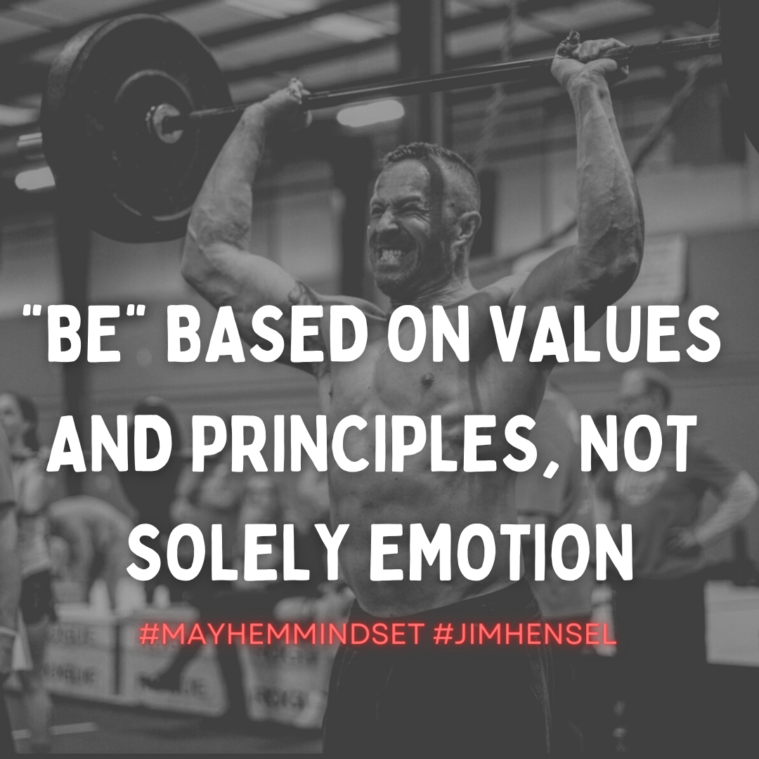 Mental Conditioning by Jimmy Hensel // Stop Trying to FEEL Right