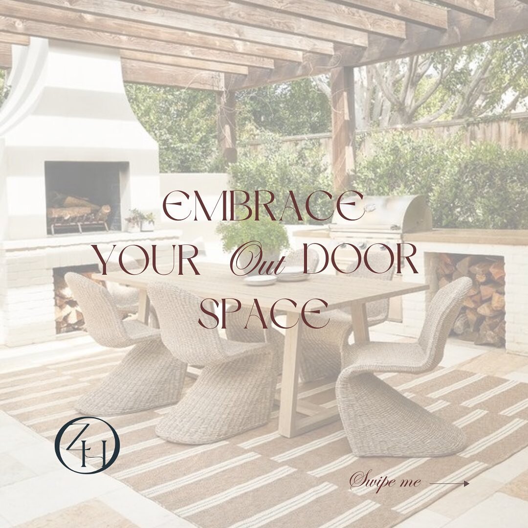 [EMBRACE YOUR OUTDOOR SPACE]

Isn&rsquo;t it a fabulous time during those summer months, when we can throw open the doors &amp; enjoy the outdoors for a change. 

Here are some ways to turn your garden in to your new living space. 

For more details 