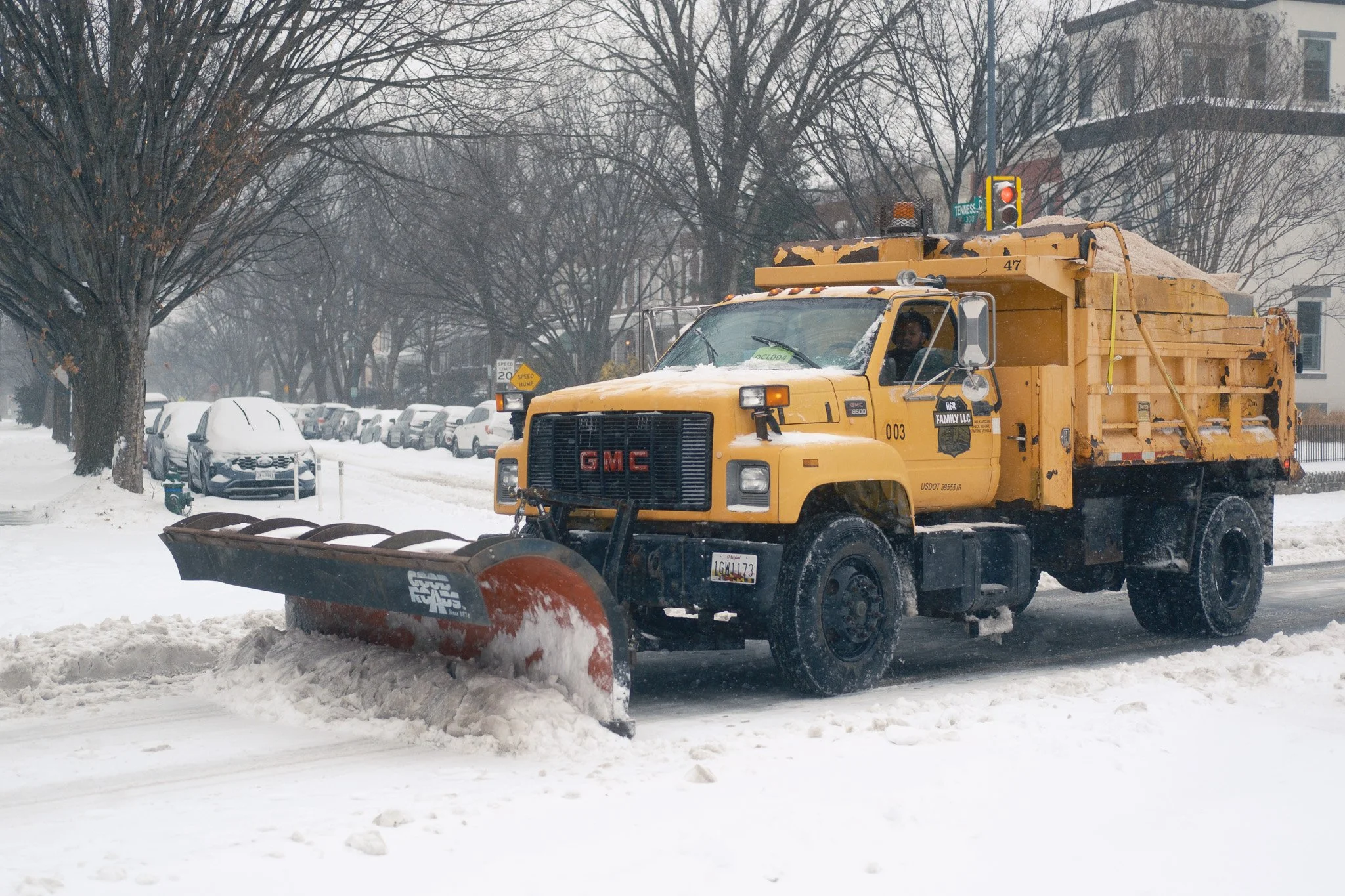 Street Photography in a Snowstorm: Washington, DC at Walking Speed