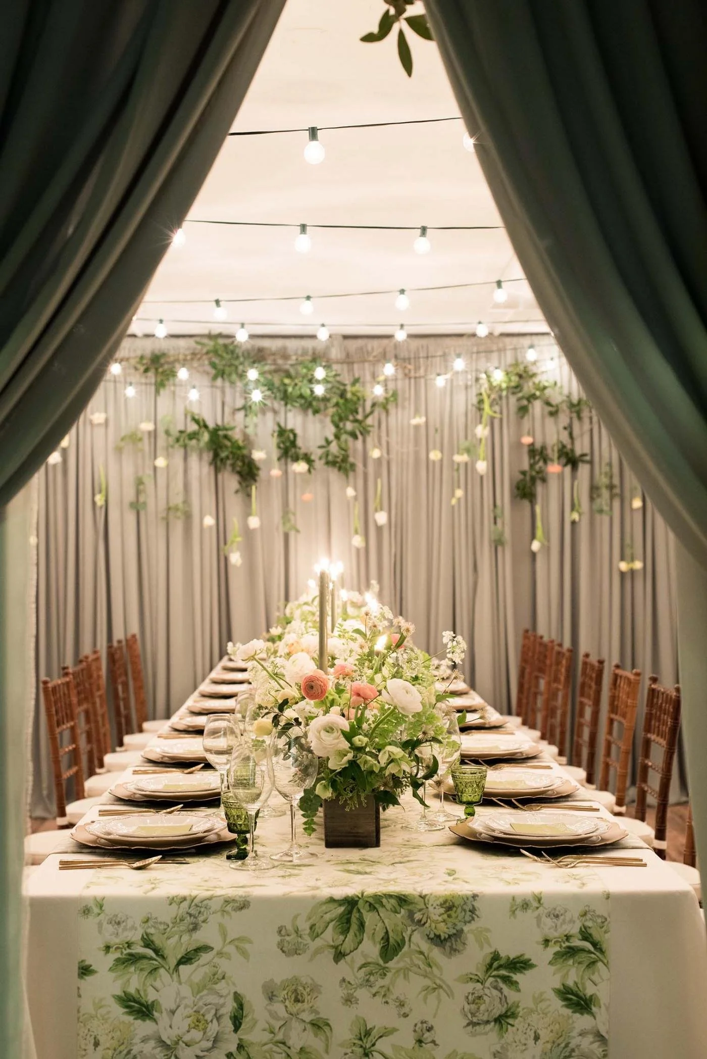 Indoor Garden Bridal Shower