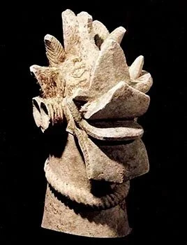Stone Head from Ceremonial Seat