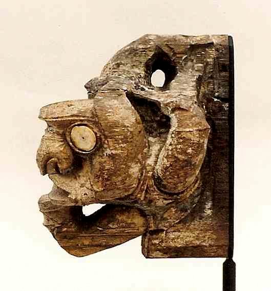 Pair of Roof Beam Finials