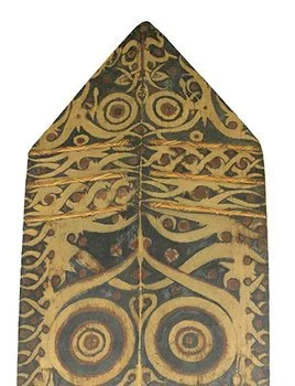 Painted Wood Shield