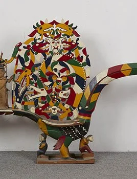 Ceremonial Hornbill Effigy