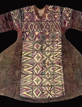 Woman's Bark Cloth Dress