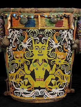 Beaded Baby Carrier