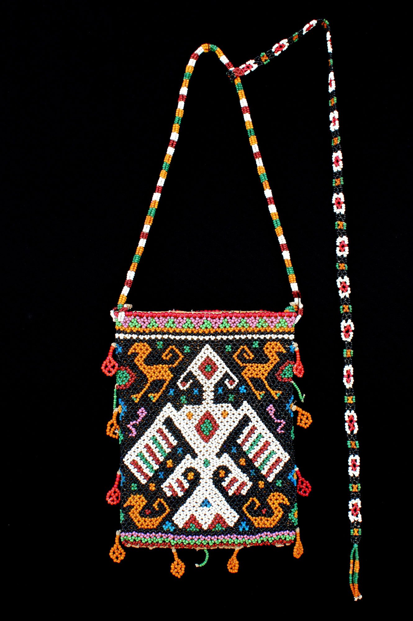 Beaded Betel Nut Bag #2