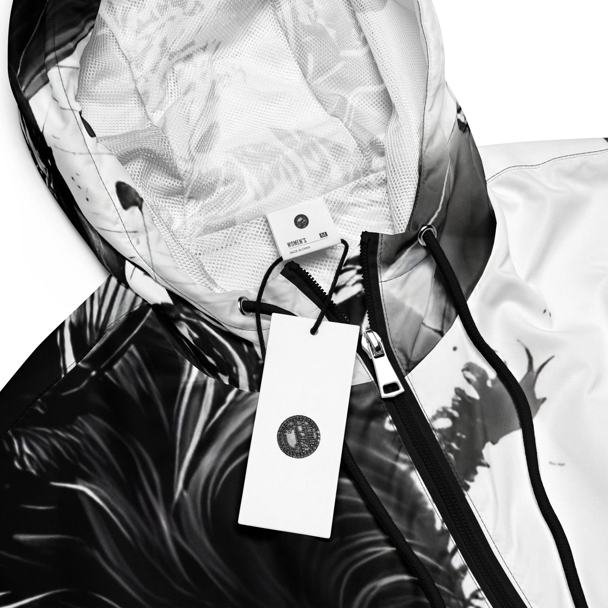 Malkauns Reflection - Women’s cropped windbreaker