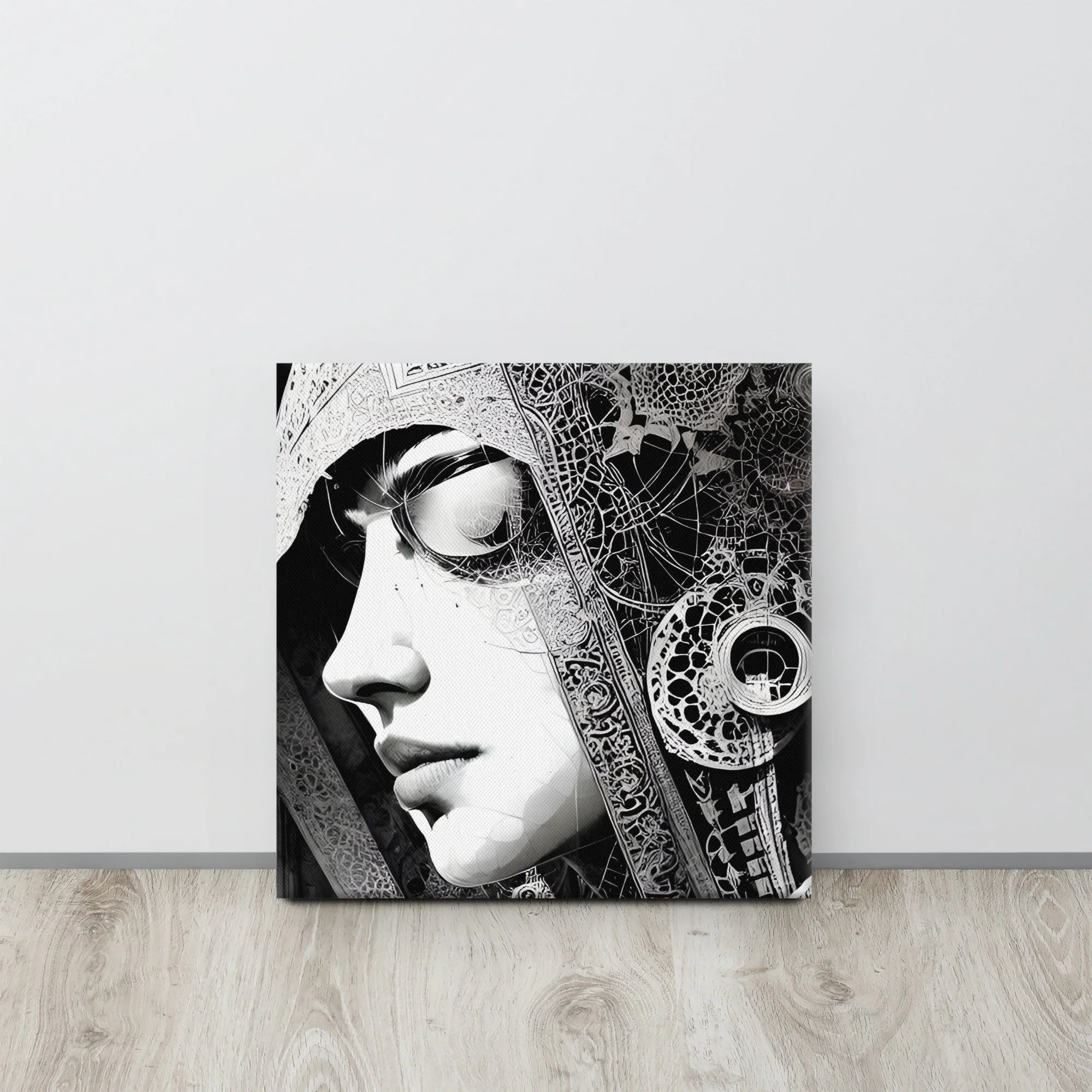 Darbari Reflection - Canvas