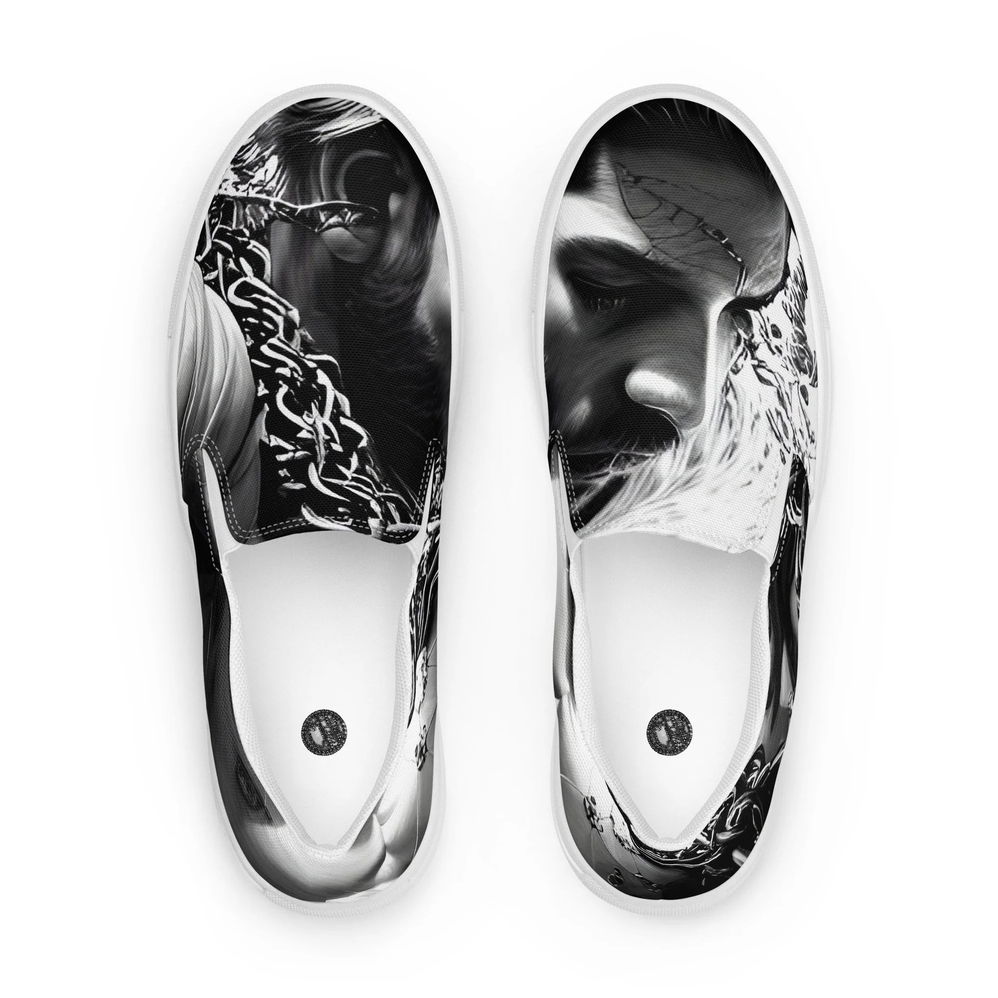 Malkauns Reflection - Men’s slip-on canvas shoes