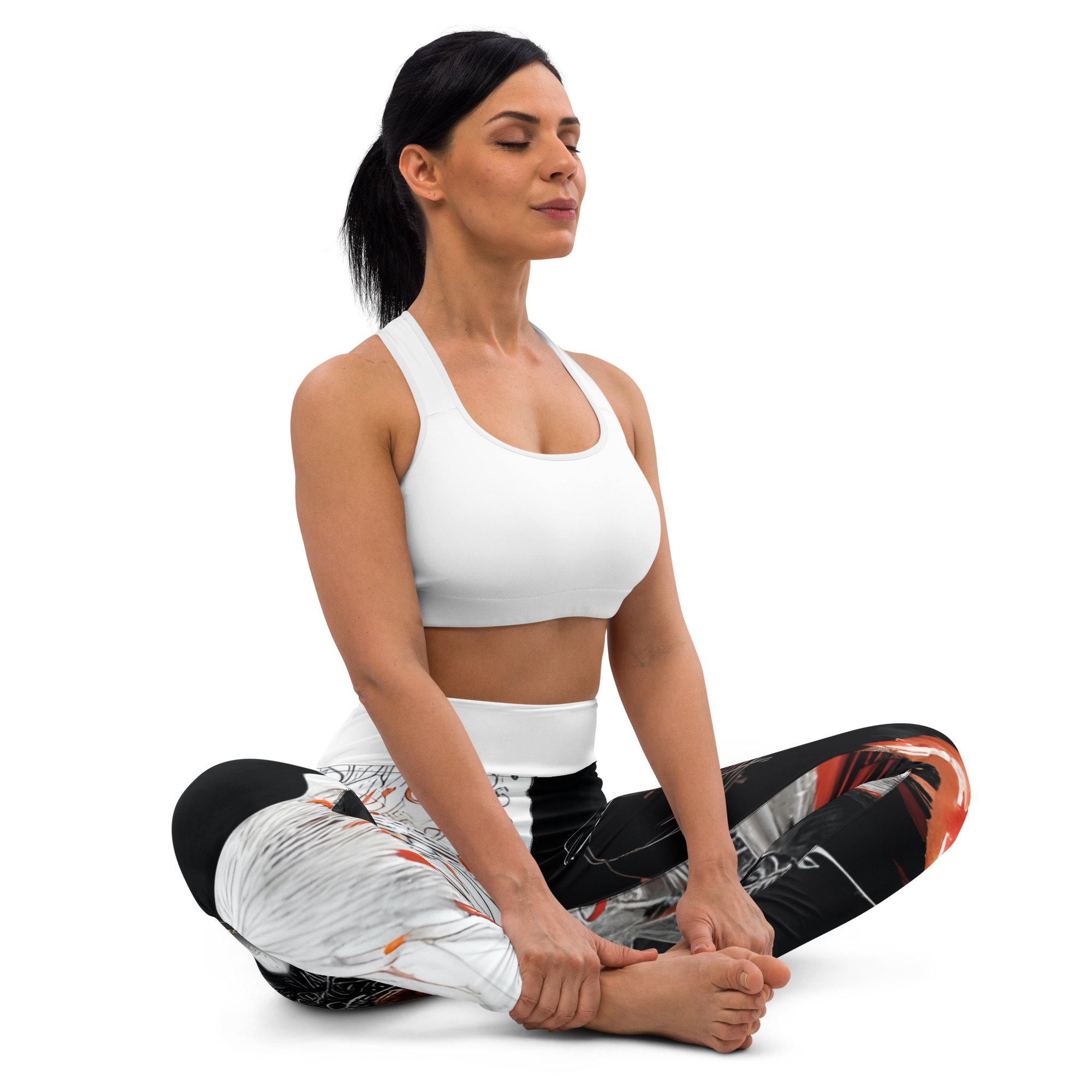 Bhairavi Reflection - Yoga Leggings