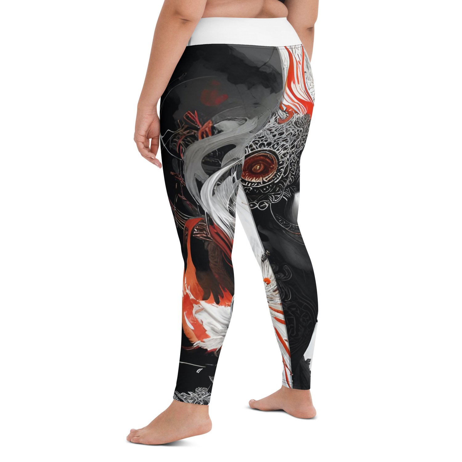 All-Over Print Yoga Leggings