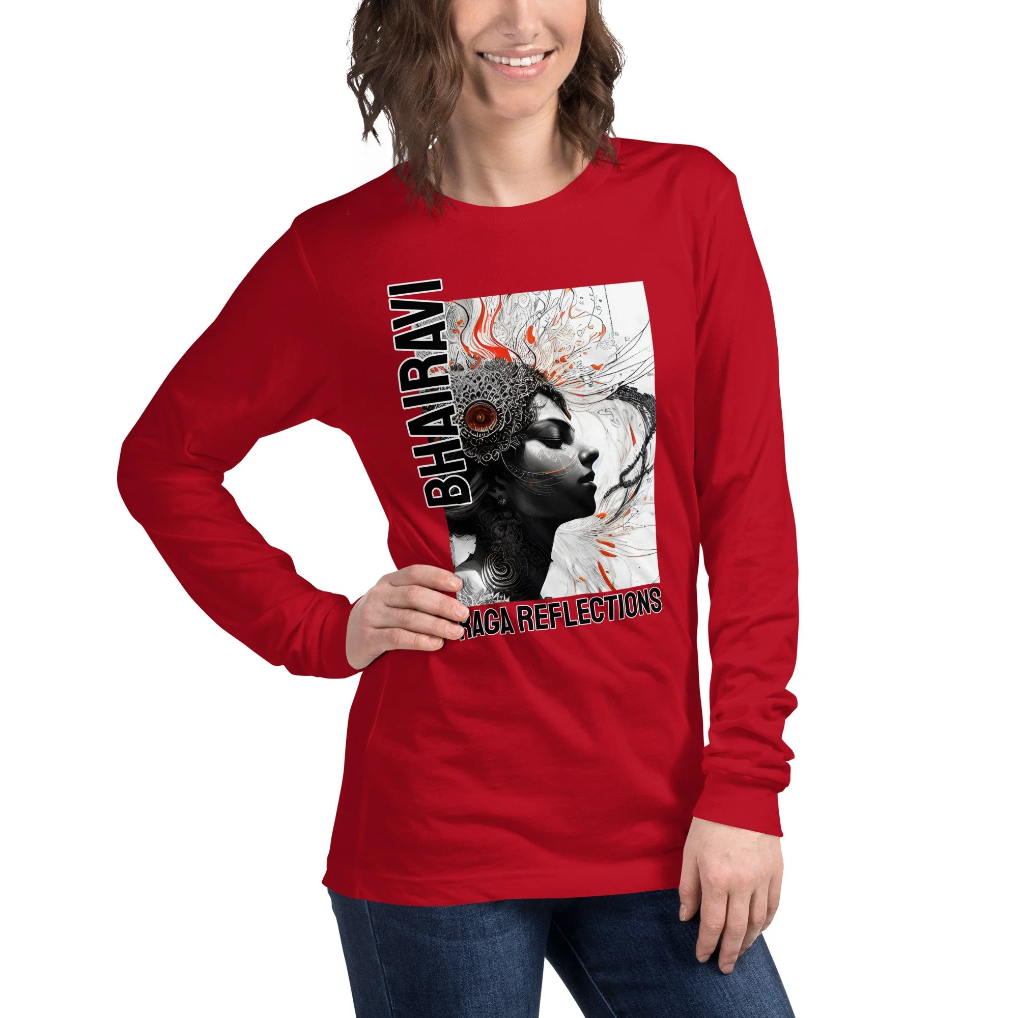 Bhairavi Reflection - Unisex Long Sleeve Tee