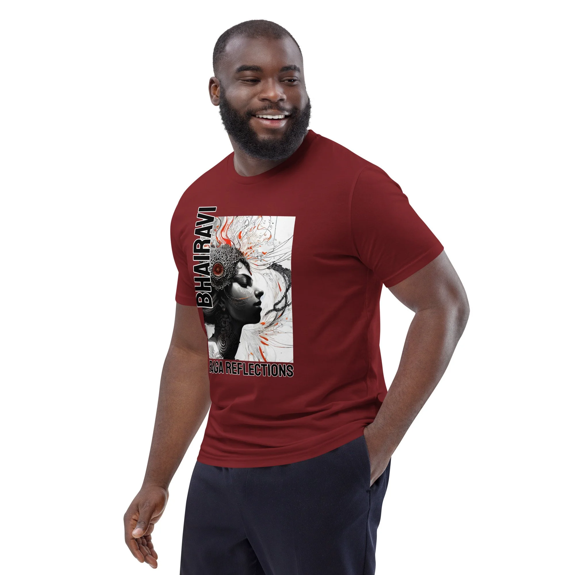 Bhairavi Reflection - Unisex organic cotton t-shirt