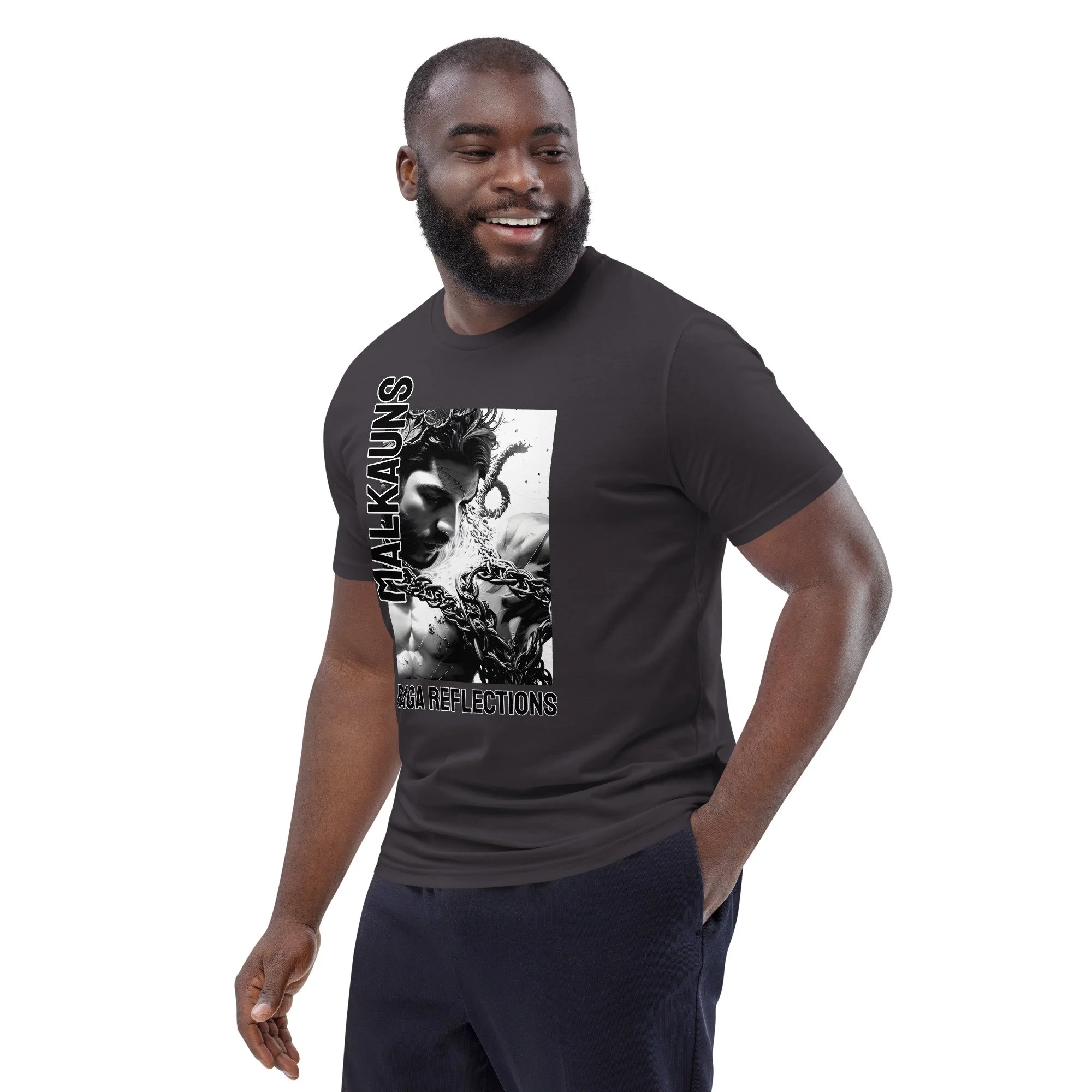 Malkauns Reflection - Unisex organic cotton t-shirt