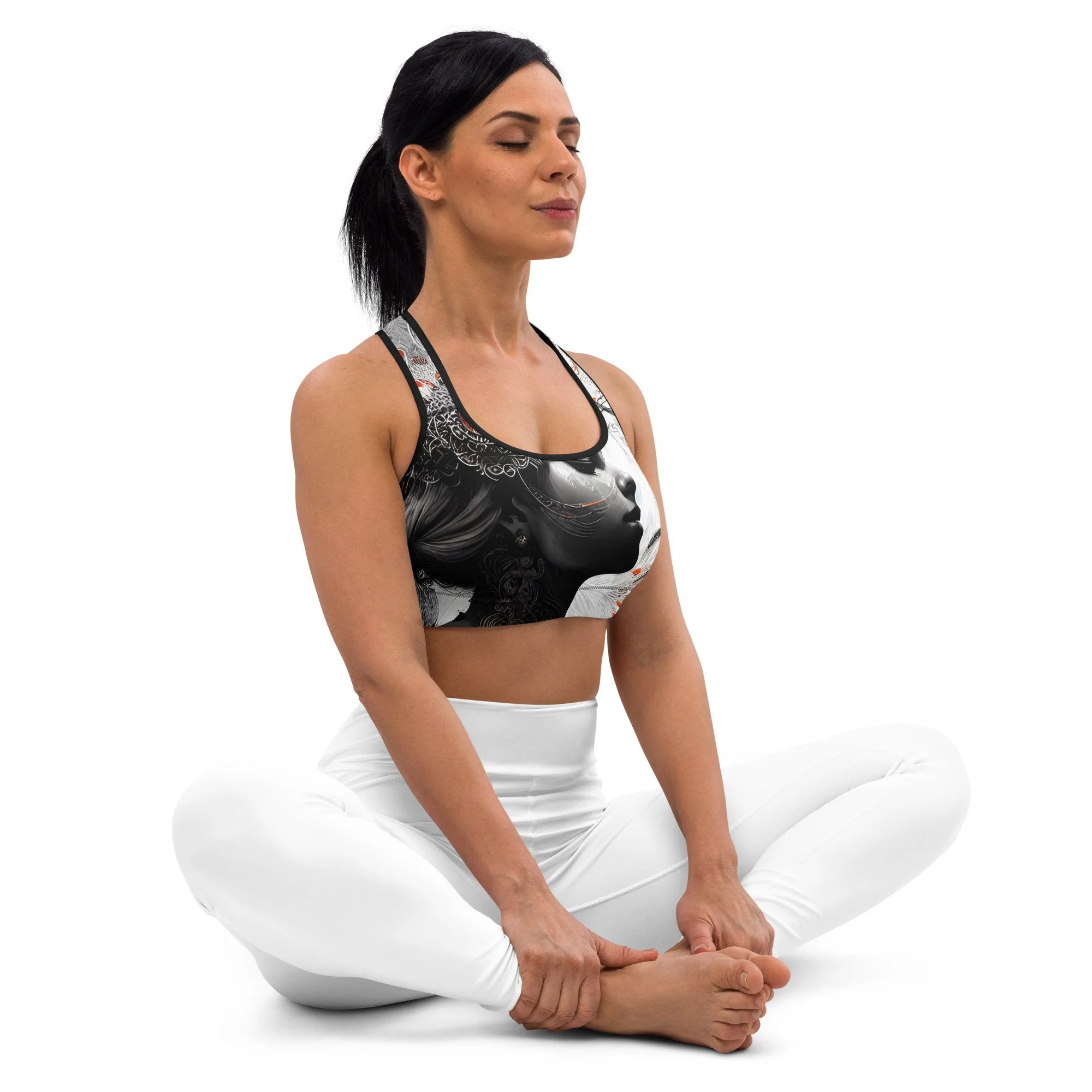 Bhairavi Reflection - Padded Sports Bra