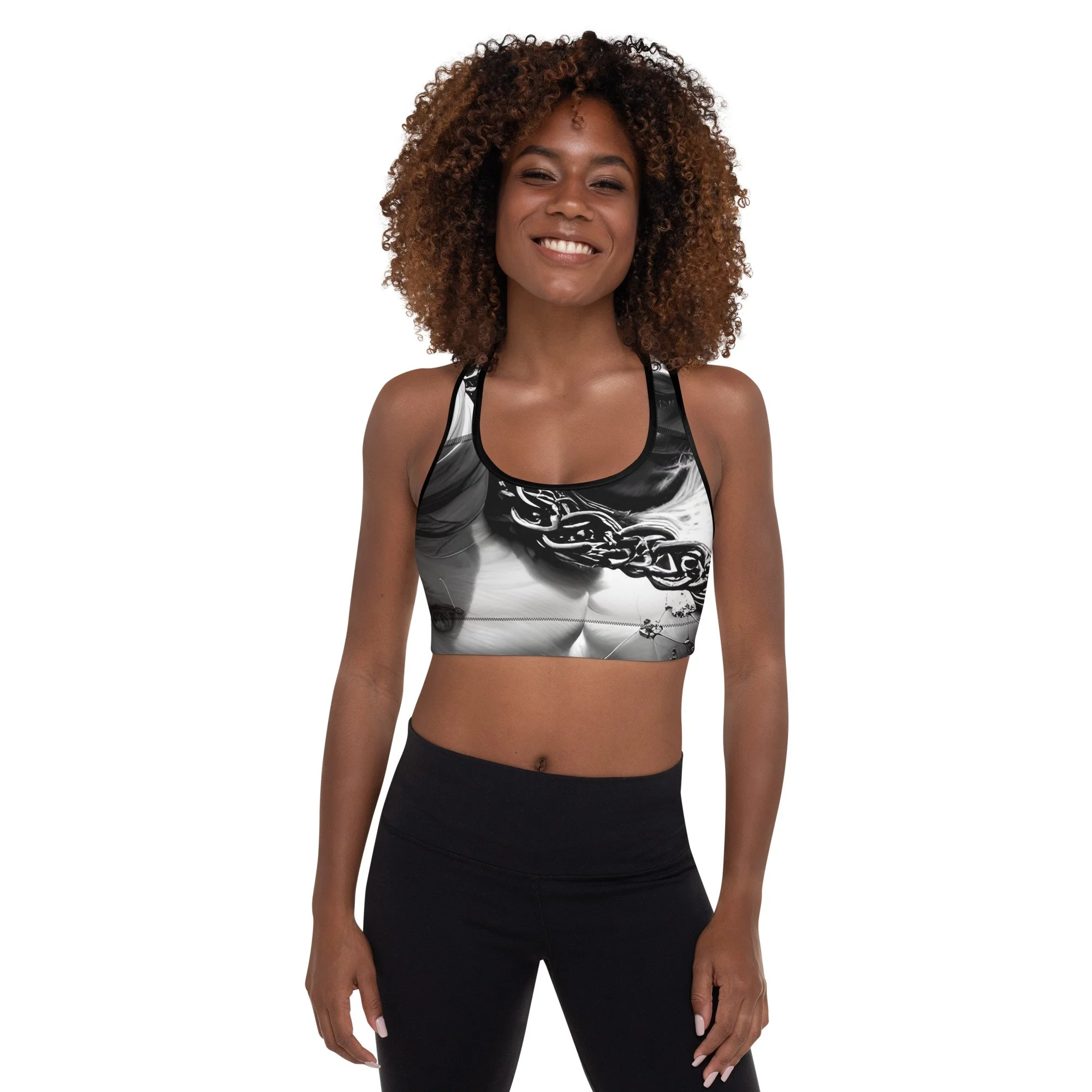 Malkauns Reflection - Padded Sports Bra