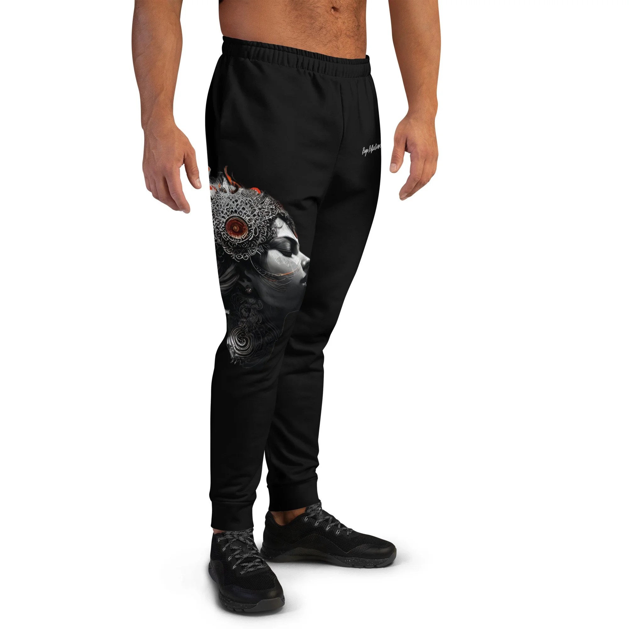 Bhairavi Black Cut - Men's Joggers