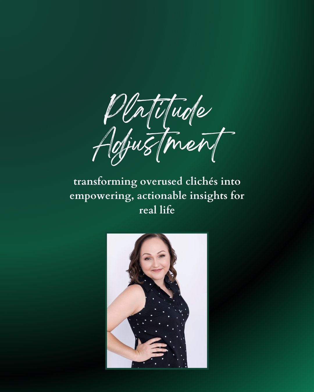 New in Platitude Adjustment! 

This week, we&rsquo;re digging into the familiar phrase: &ldquo;It is what it is.&rdquo;

👉🏼 While it&rsquo;s often seen as acceptance, too often it&rsquo;s a mask for inaction.
🔑 The real power is choosing how you&r