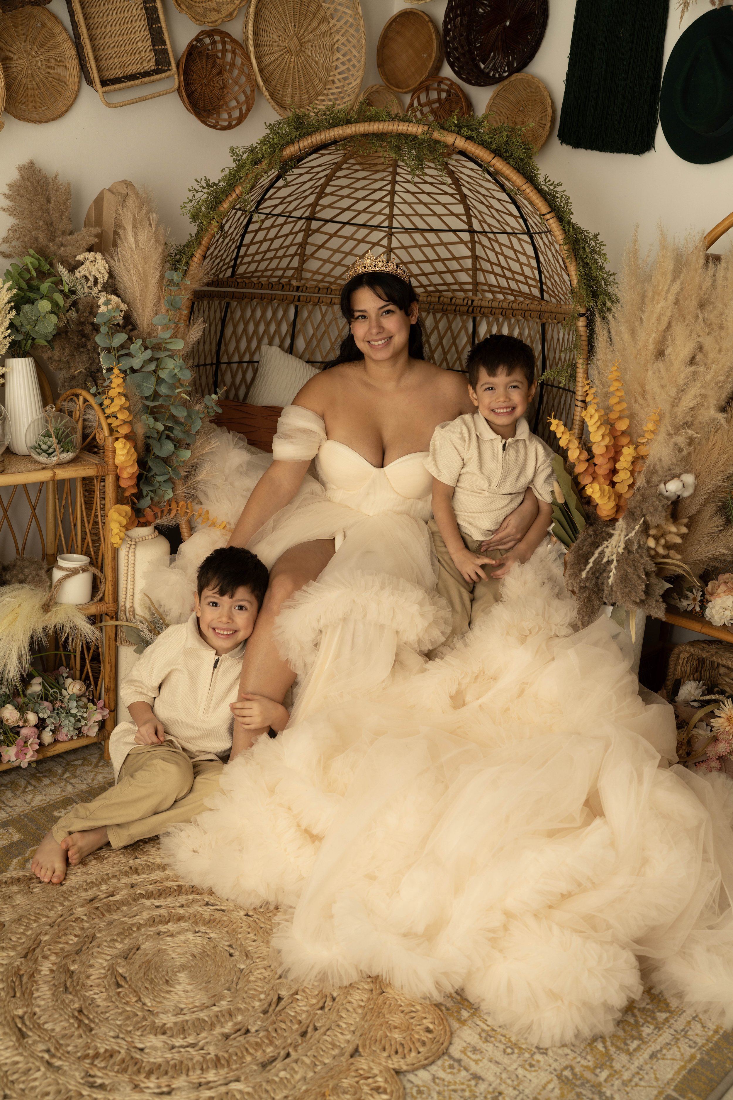 Capture the timeless bond of motherhood with our exclusive Mommy and Me studio sessions. Designed to celebrate you and your children at every stage of their childhood, these sessions offer a high-end, stress-free experience from start to finish in ou
