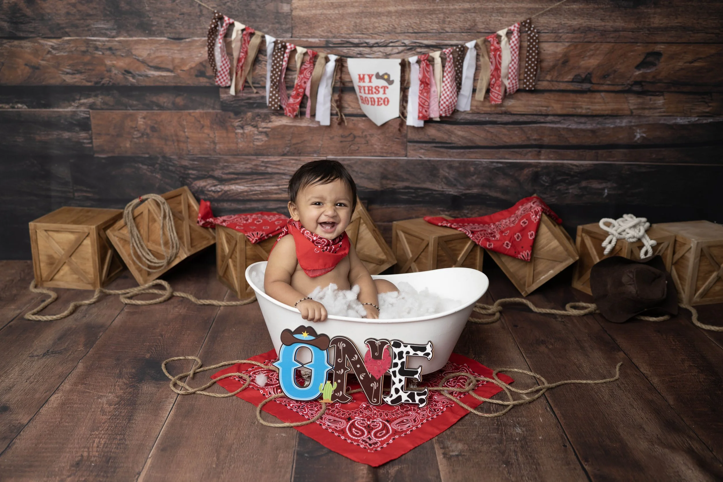 Celebrate your little one’s first birthday with a one year photoshoot in Heart to Heart Photography's Niagara Studio. Choose from a wide variety of themes, backdrops, and outfits, plus enjoy a fun Smash & Splash and optional family photos.