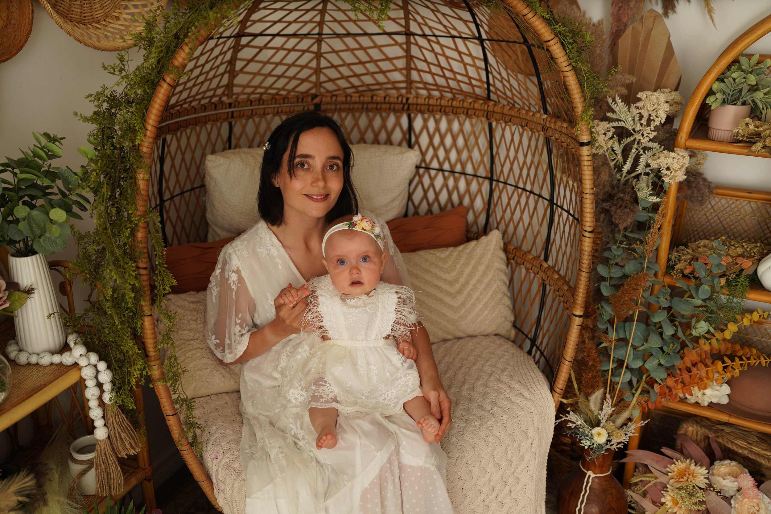 Capture the timeless bond of motherhood with our exclusive Mommy and Me studio sessions. Designed to celebrate you and your children at every stage of their childhood, these sessions offer a high-end, stress-free experience from start to finish in ou