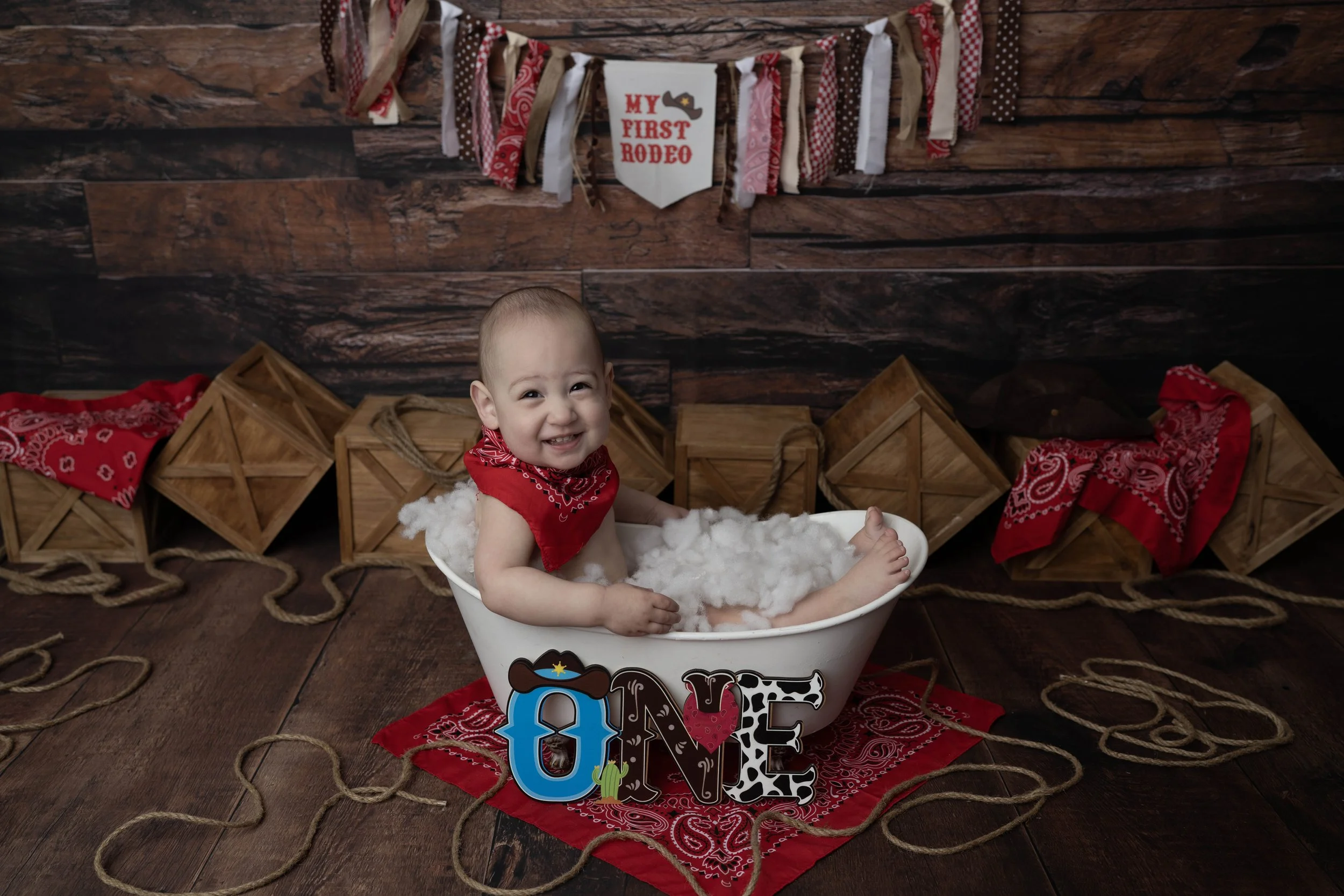 Celebrate your little one’s first birthday with a one year photoshoot in Heart to Heart Photography's Niagara Studio. Choose from a wide variety of themes, backdrops, and outfits, plus enjoy a fun Smash & Splash and optional family photos.
