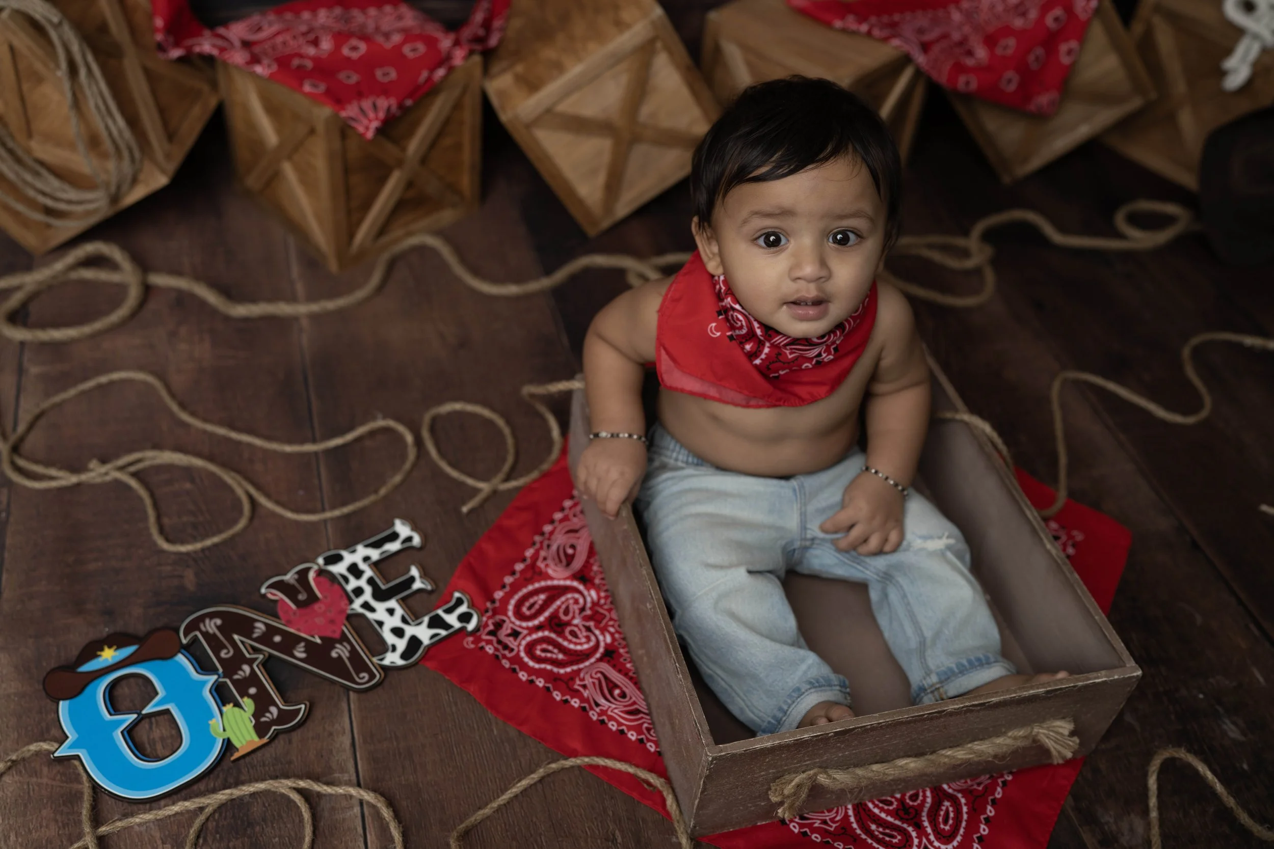 Celebrate your little one’s first birthday with a one year photoshoot in Heart to Heart Photography's Niagara Studio. Choose from a wide variety of themes, backdrops, and outfits, plus enjoy a fun Smash & Splash and optional family photos.