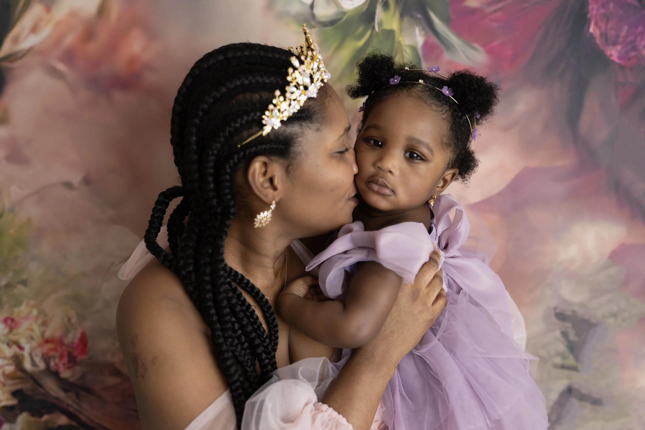 Capture the timeless bond of motherhood with our exclusive Mommy and Me studio sessions. Designed to celebrate you and your children at every stage of their childhood, these sessions offer a high-end, stress-free experience from start to finish in ou