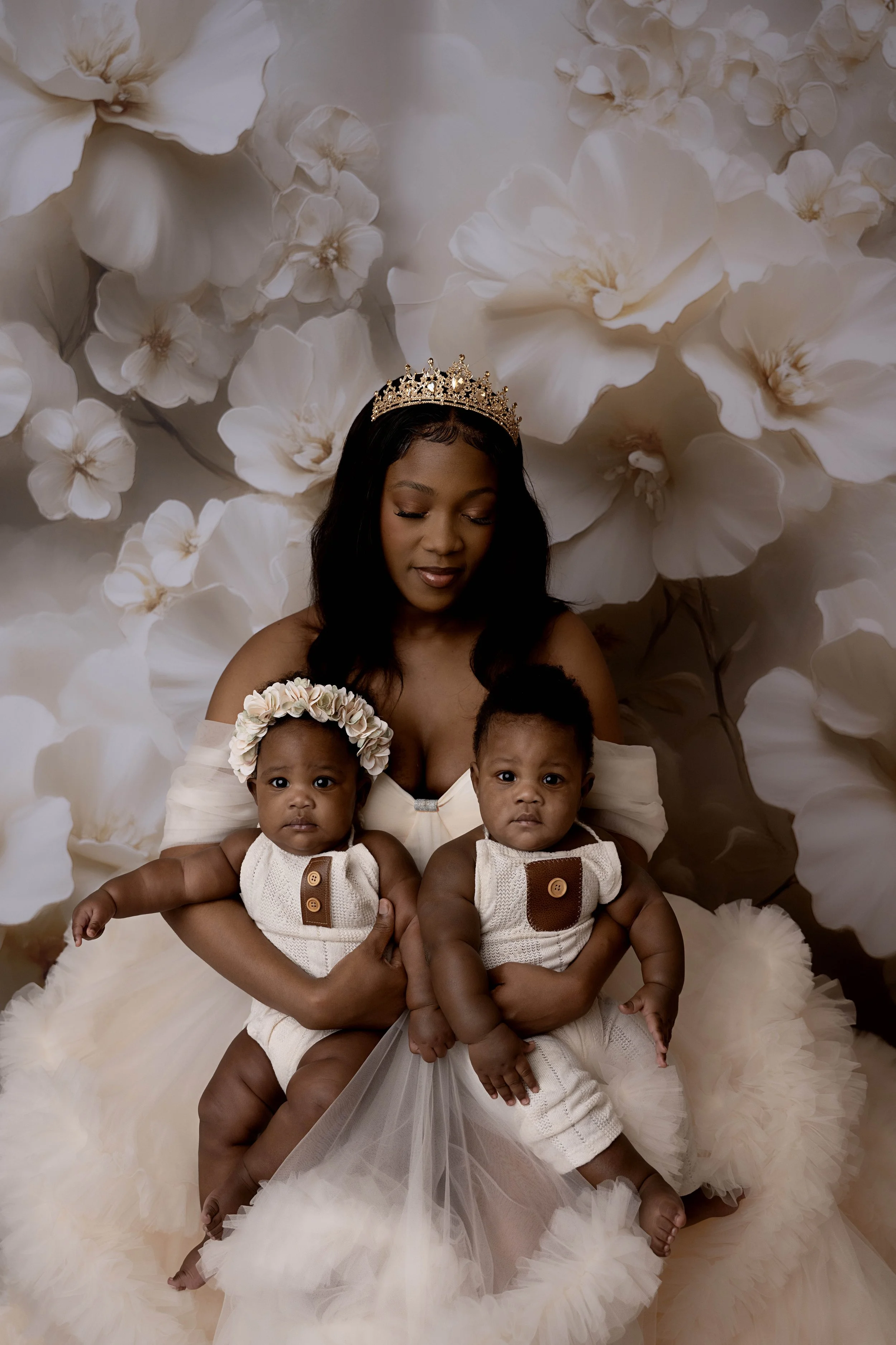 Capture the timeless bond of motherhood with our exclusive Mommy and Me studio sessions. Designed to celebrate you and your children at every stage of their childhood, these sessions offer a high-end, stress-free experience from start to finish in ou