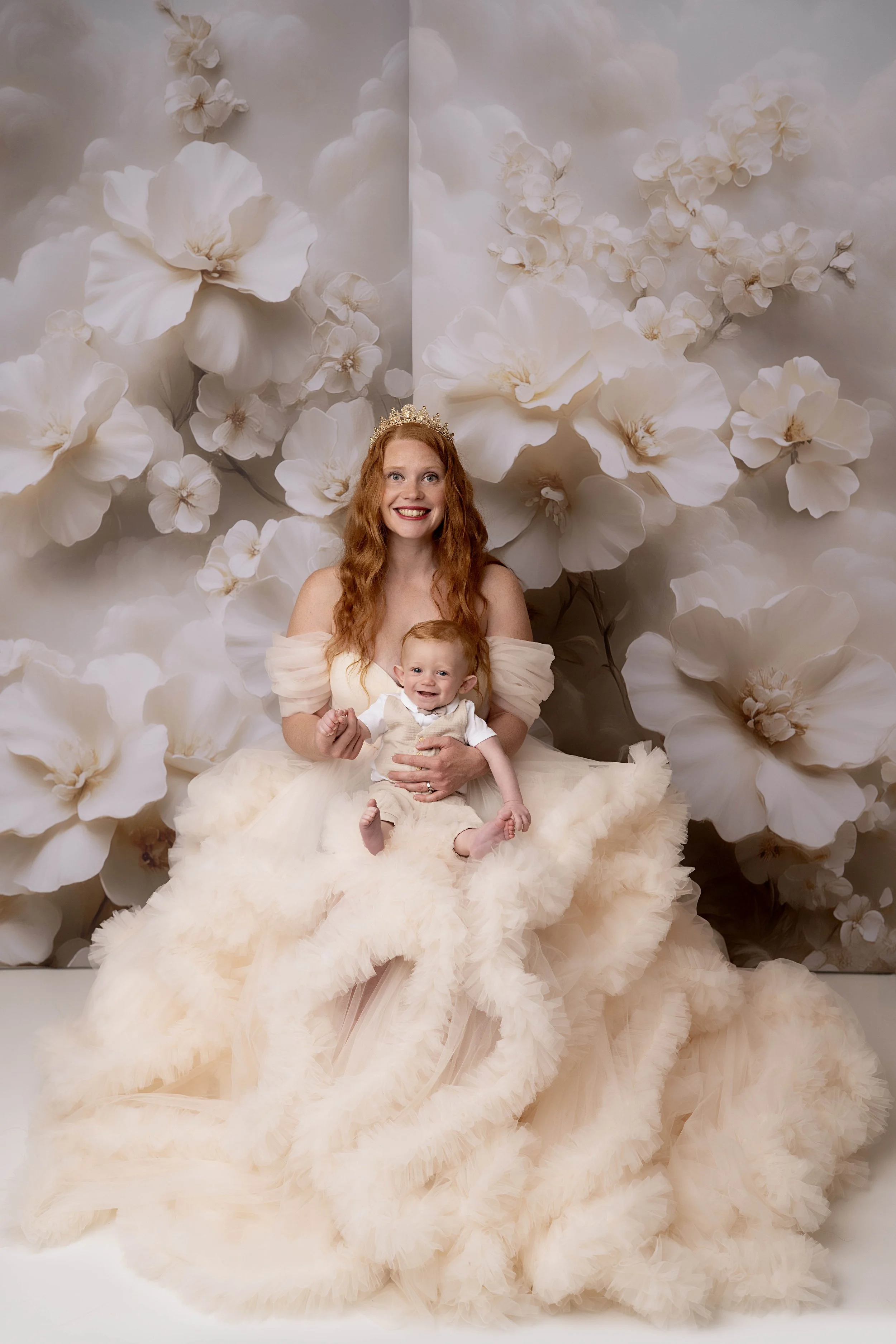 Capture the timeless bond of motherhood with our exclusive Mommy and Me studio sessions. Designed to celebrate you and your children at every stage of their childhood, these sessions offer a high-end, stress-free experience from start to finish in ou