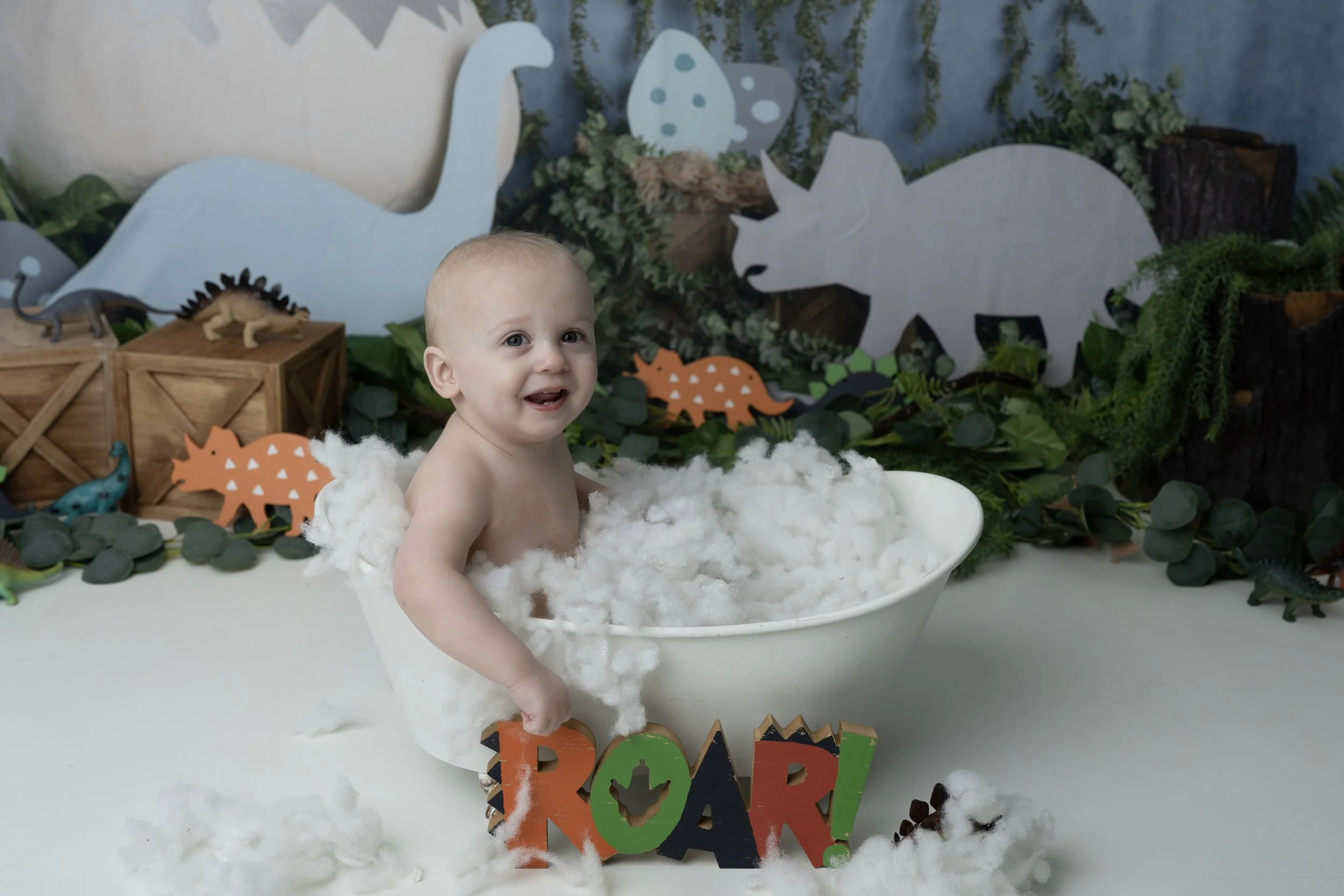 Celebrate your little one’s first birthday with a one year photoshoot in Heart to Heart Photography's Niagara Studio. Choose from a wide variety of themes, backdrops, and outfits, plus enjoy a fun Smash & Splash and optional family photos.