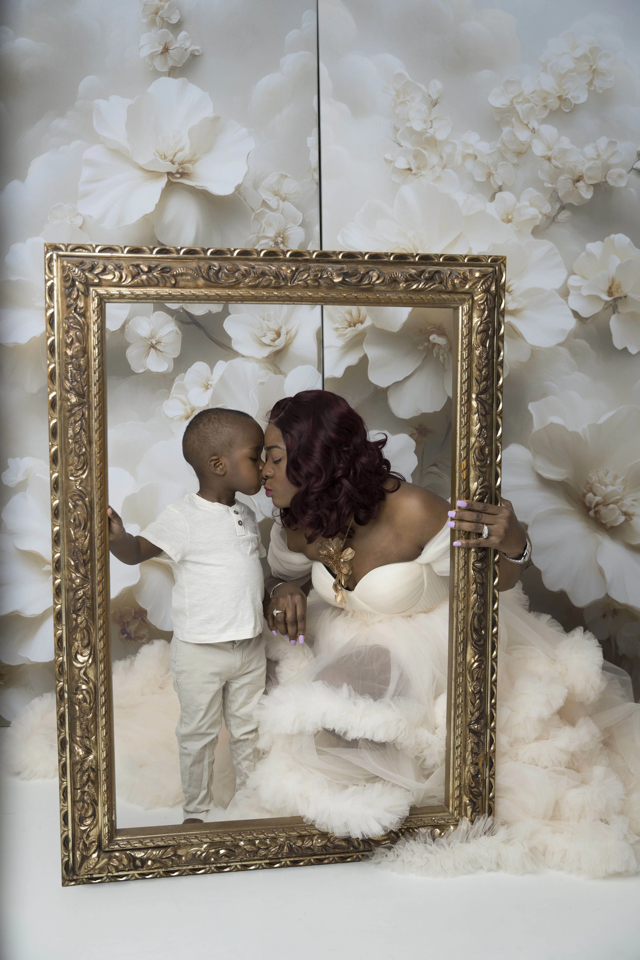 Capture the timeless bond of motherhood with our exclusive Mommy and Me studio sessions. Designed to celebrate you and your children at every stage of their childhood, these sessions offer a high-end, stress-free experience from start to finish in ou