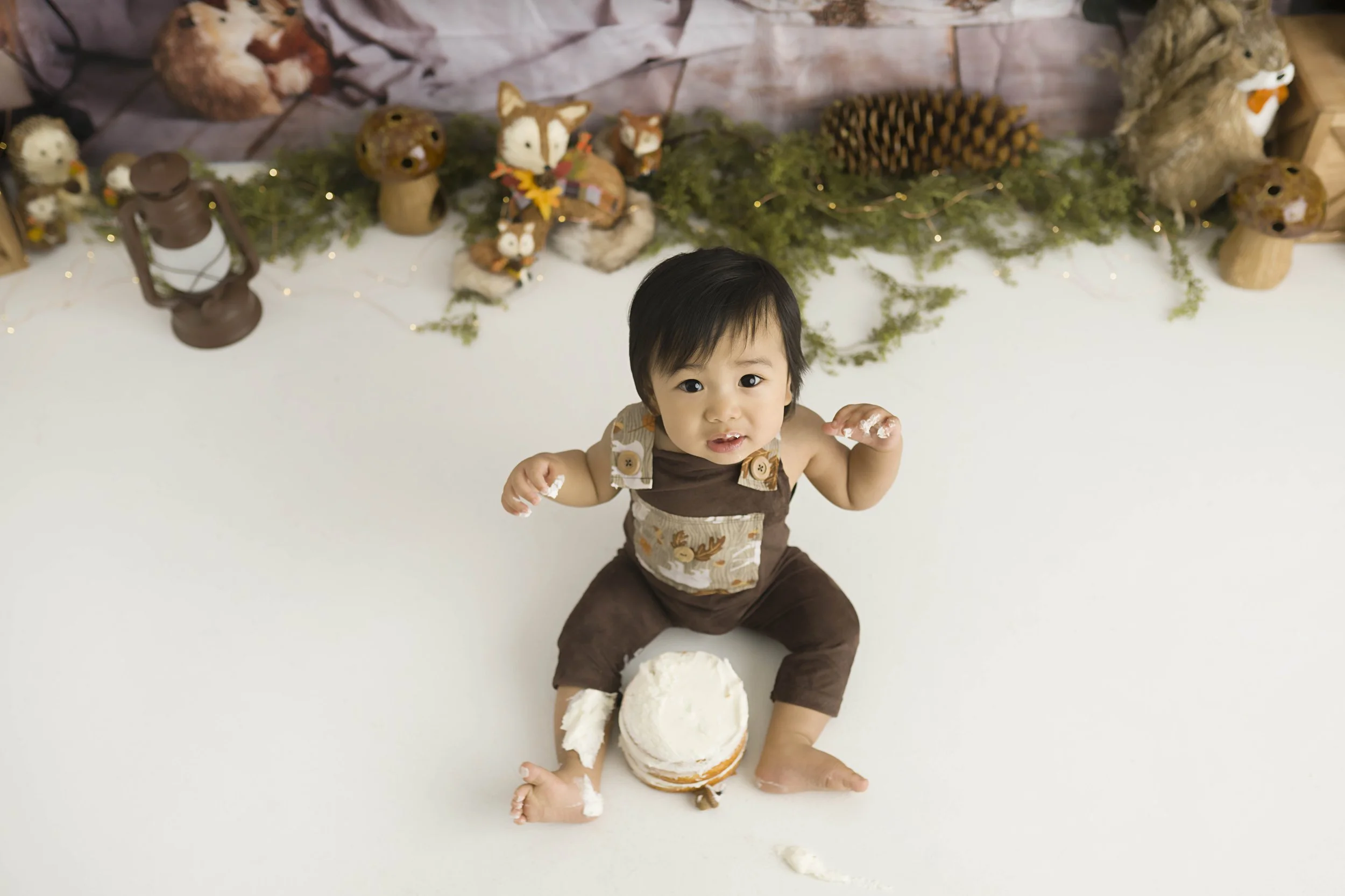 Celebrate your little one’s first birthday with a one year photoshoot in Heart to Heart Photography's Niagara Studio. Choose from a wide variety of themes, backdrops, and outfits, plus enjoy a fun Smash & Splash and optional family photos.