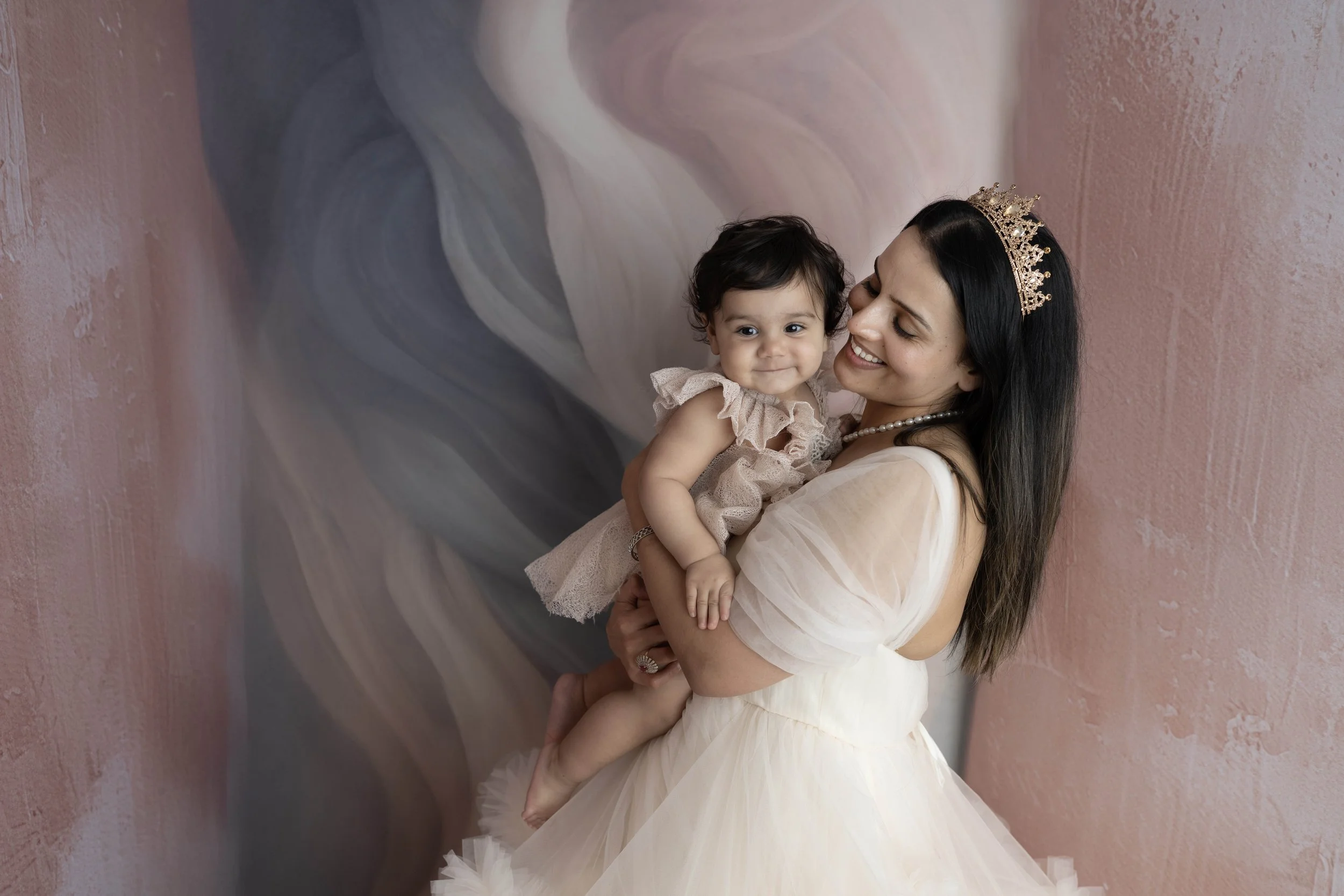Capture the timeless bond of motherhood with our exclusive Mommy and Me studio sessions. Designed to celebrate you and your children at every stage of their childhood, these sessions offer a high-end, stress-free experience from start to finish in ou