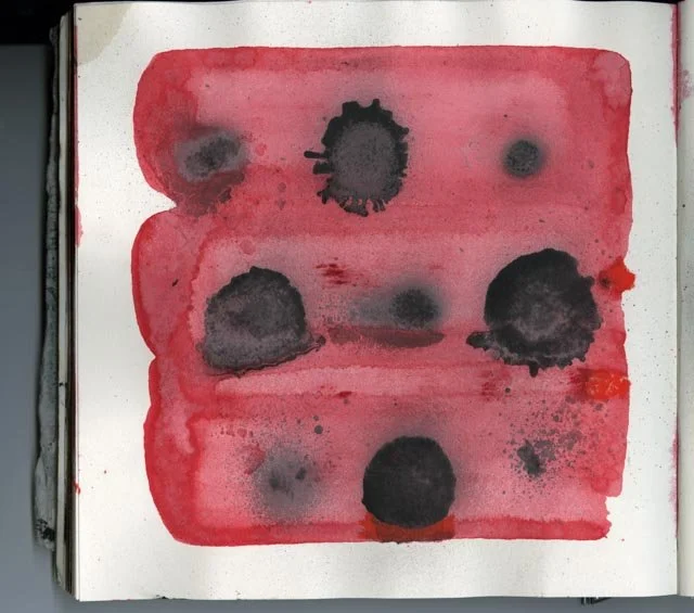 Red sketchbook