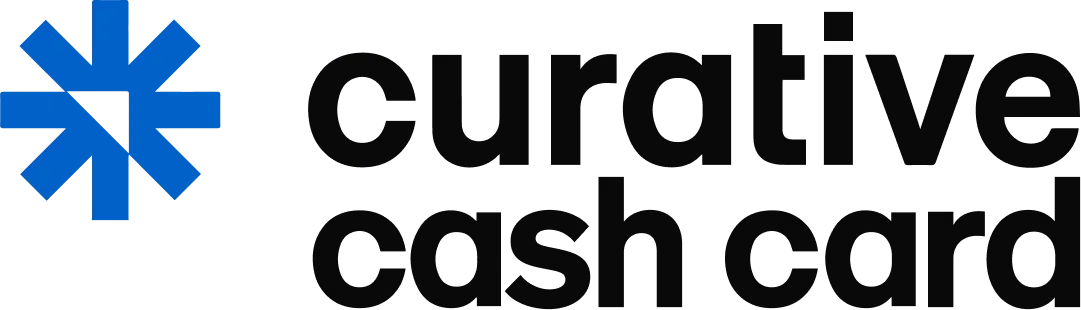 Curative Cash Card blue logo