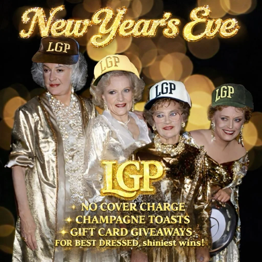Grab the Girls and let&rsquo;s party! ✨ It&rsquo;s Your Time to Shine ✨ join us for a very special Little Gay New Year&rsquo;s Eve! Come watch the ball drop with us! 🪩

Wear your shiniest, glitteriest, and fanciest! Enjoy  Champagne toasts, and Glit