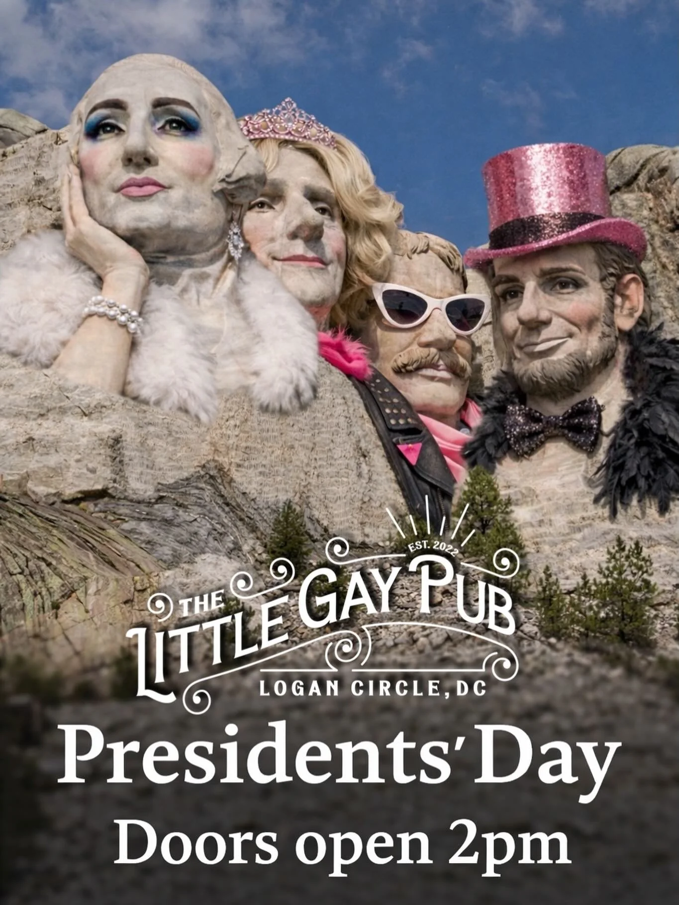 Happy Vale&hellip;.PRESIDENTS&rsquo; DAY! Today may be all about the Love, but Monday is all about the Drinks! Join us Presidents&rsquo; Day for a Monday Funday starting  at 2pm! ❤️