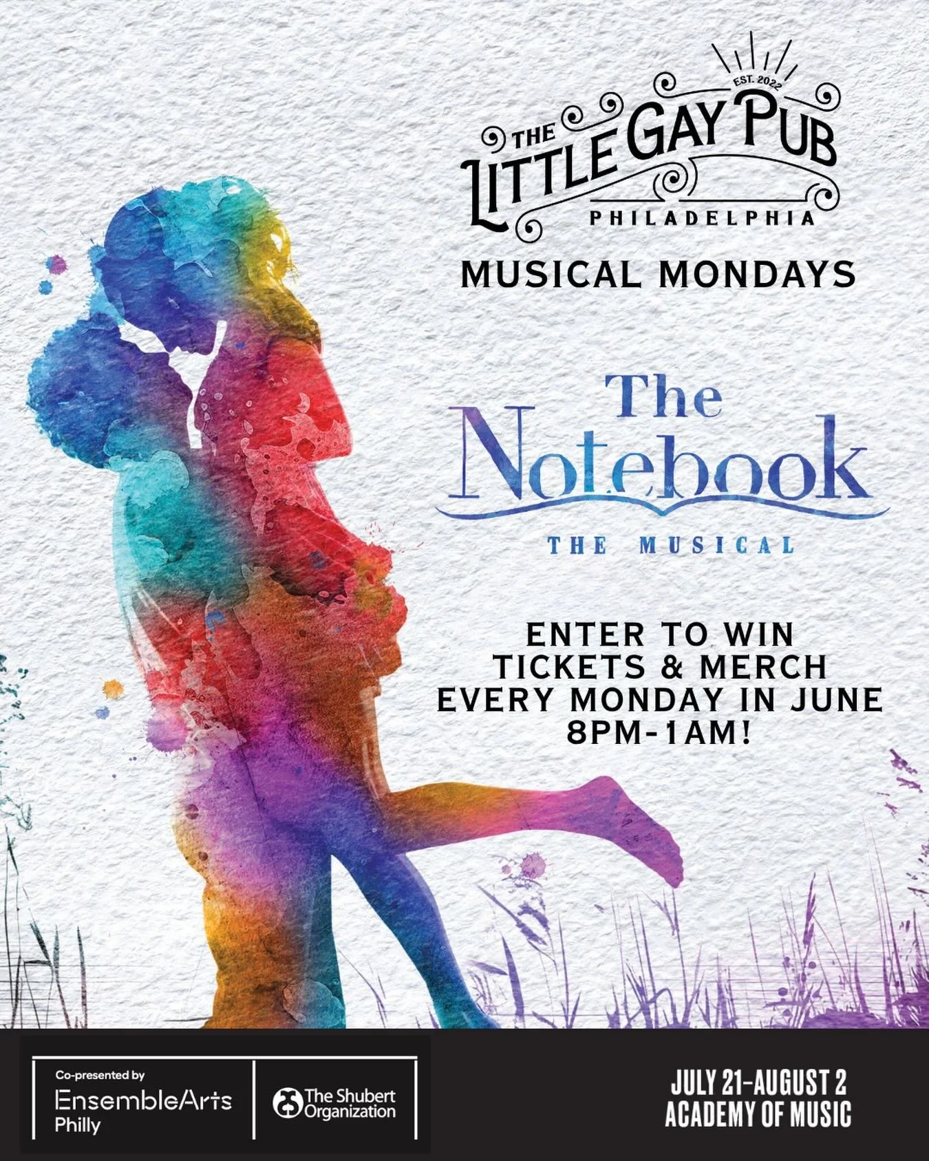 🏳️&zwj;🌈🏳️&zwj;⚧️ Pride Month is almost here! Enter to win free tickets and merchandise EVERY MUSICAL MONDAY!